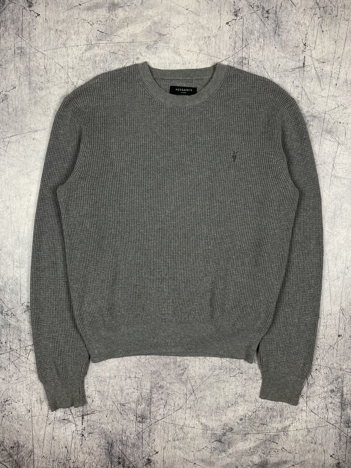 Allsaints × Designer Allsaints Designer Knitted Sweater Size US L / EU 52-54 / 3 - 2 Thumbnail