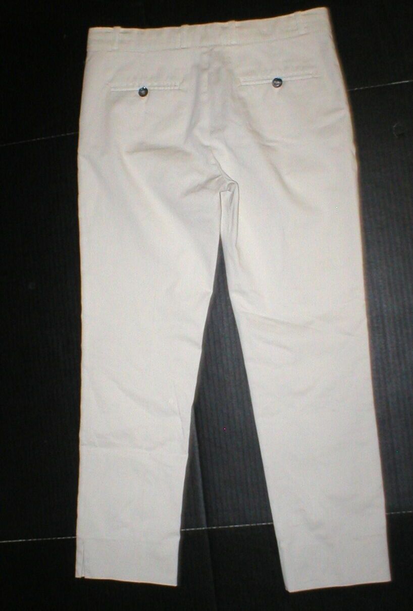 Barba Napoli Italy Barbe Napoli Pants 42 6 Work Khaki Crop NWT Tan Size 28" / US 6 / IT 42 - 6 Thumbnail