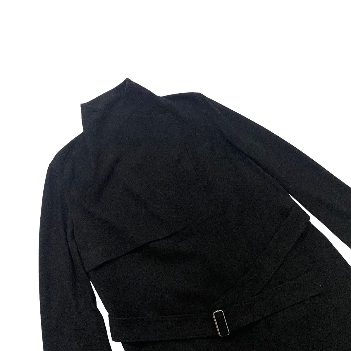 Helmut Lang ☀️Nice design Helmut Lang wool long jacket Size S / US 4 / IT 40 - 5 Thumbnail