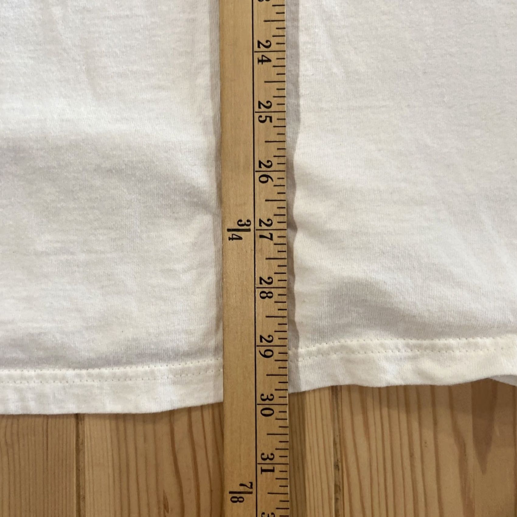 Fruit Of The Loom VINTAGE Fruit of the Loom T-Shirt Men Short Sleeve XL Beige Stitch 90s Size US XL / EU 56 / 4 - 6 Thumbnail