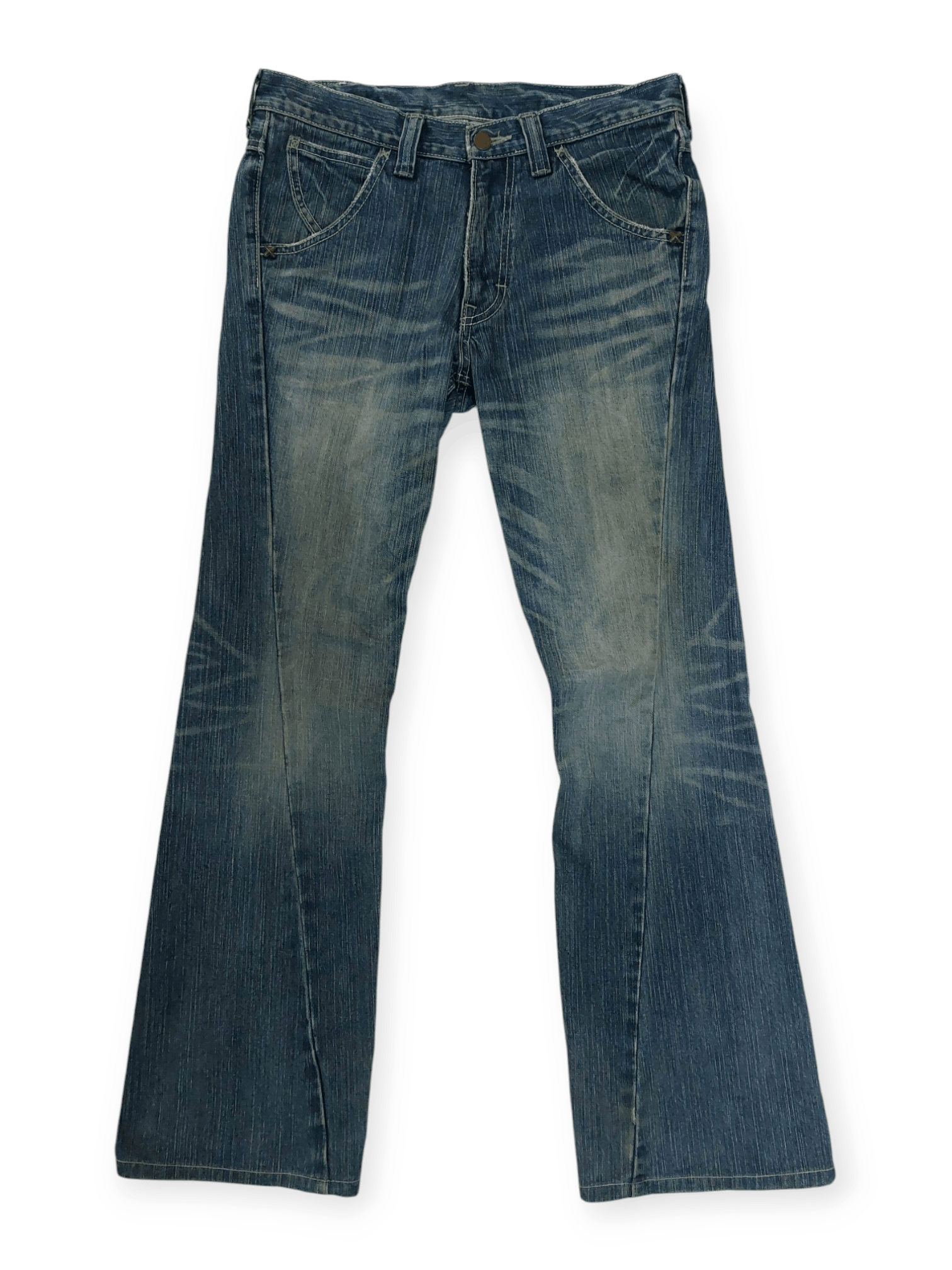 Lee 🔥 Vintage Lee Rider Bootcut Flare Denim Size US 31 - 2 Thumbnail