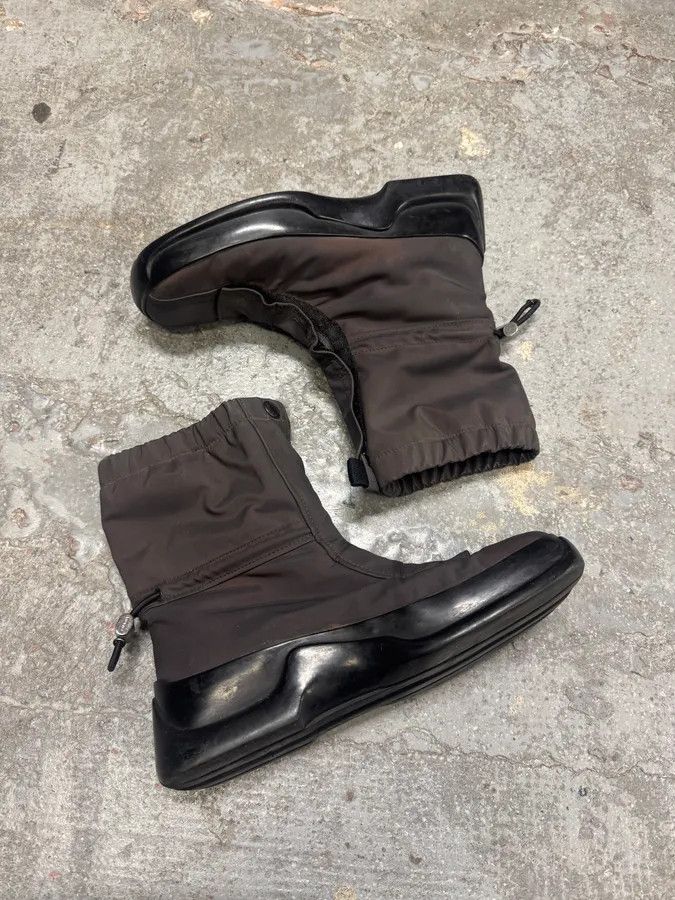 Prada FW1999 Prada Hybrid Nylon Boots Size US 9 / EU 42 - 4 Thumbnail