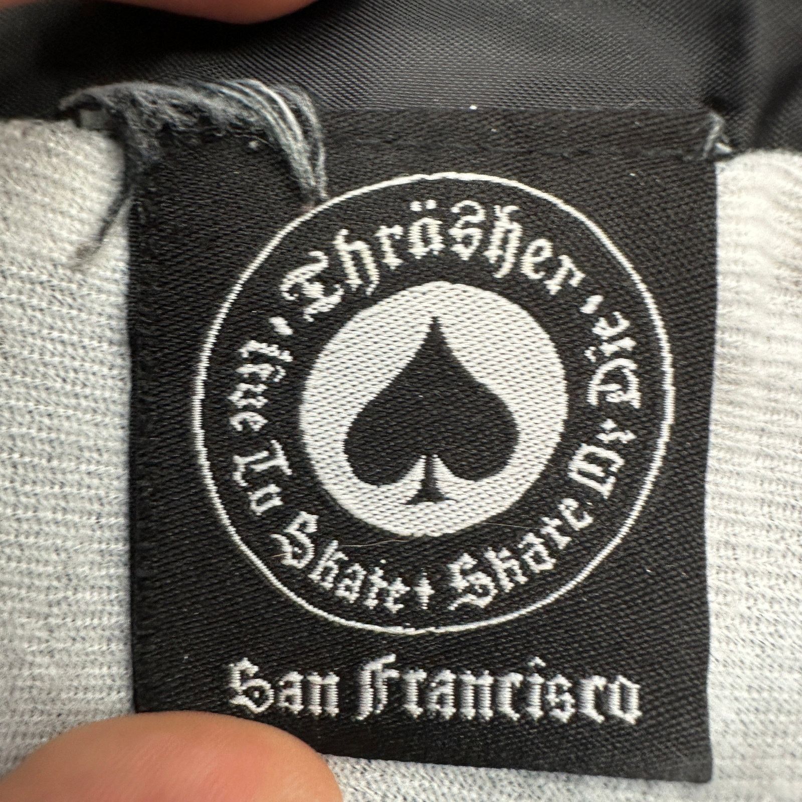 Thrasher Thrasher Pentagram Coach Jacket XL Black Lined Snap Button Size US XL / EU 56 / 4 - 3 Thumbnail