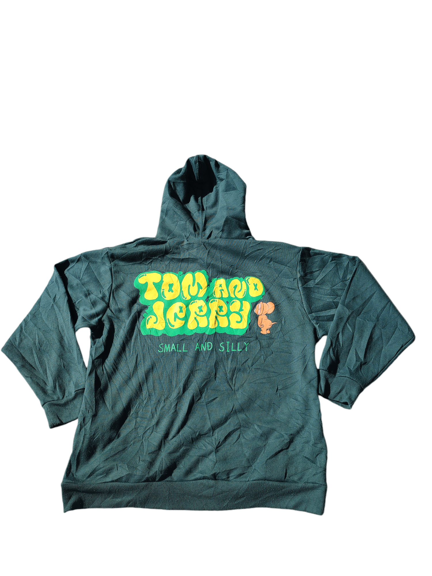 Cartoon Network Vintage Tom And Jerry Small And Silly Hoodie Size US XL / EU 56 / 4 - 1 Thumbnail