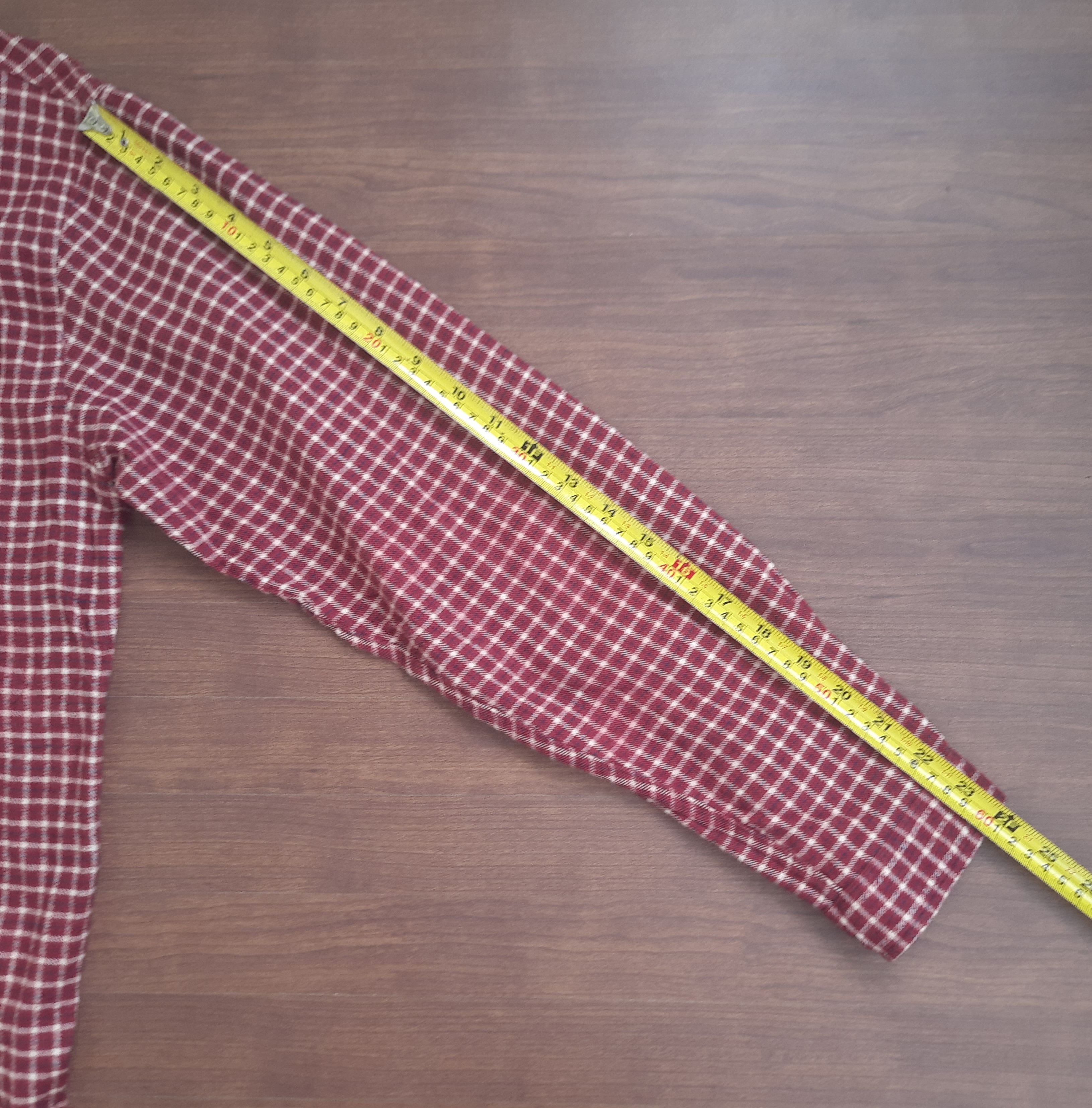 Japanese Brand Vintage Jungle Strom Plaid Flannel Zipper Size US L / EU 52-54 / 3 - 12 Thumbnail