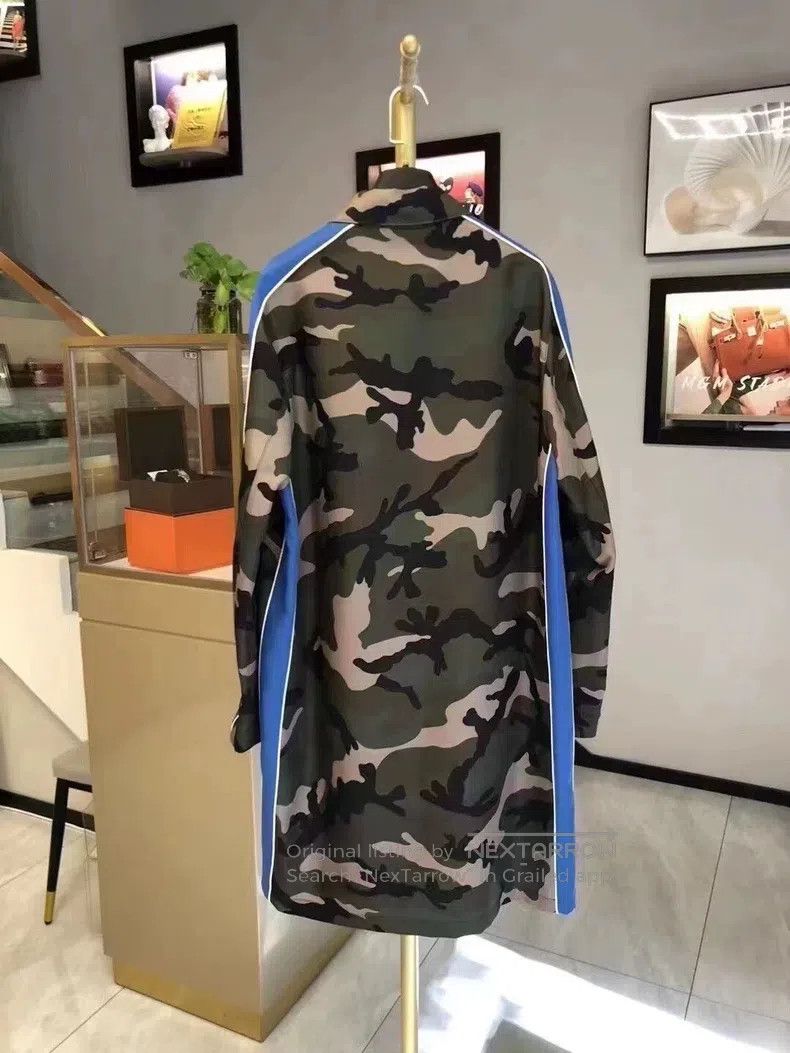 Valentino Valentino Camouflage long trench coat Size US M / EU 48-50 / 2 - 2 Thumbnail