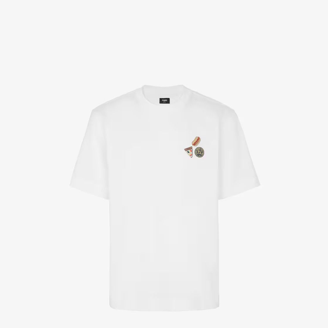 Fendi o1s1wg110126 T- Shirt in White Size US M / EU 48-50 / 2 - 1 Preview