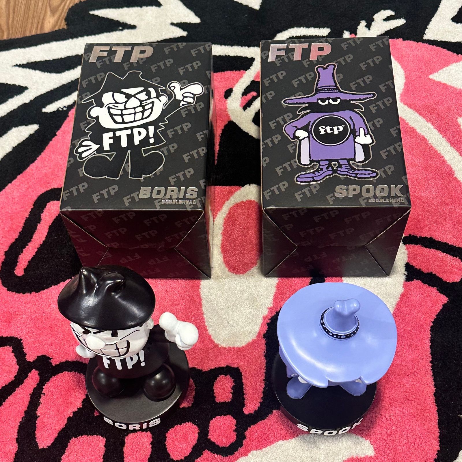 Fuck The Population FTP F*ckthepopulation Boris Bobblehead + Spook Bobblehead Size ONE SIZE - 2 Thumbnail