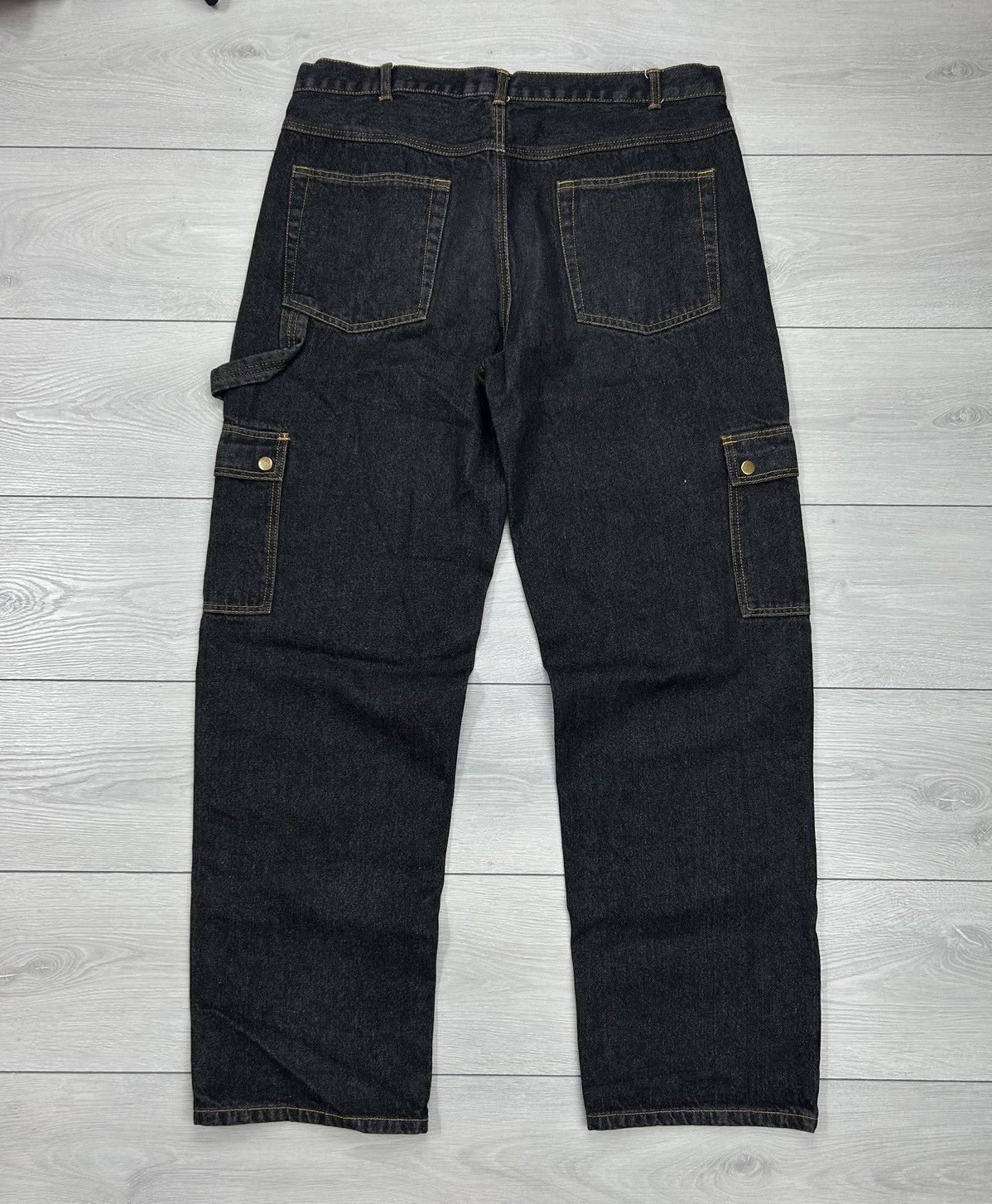 Vintage Carpenter vintage black jeans size 36 Size US 36 / EU 52 - 5 Thumbnail