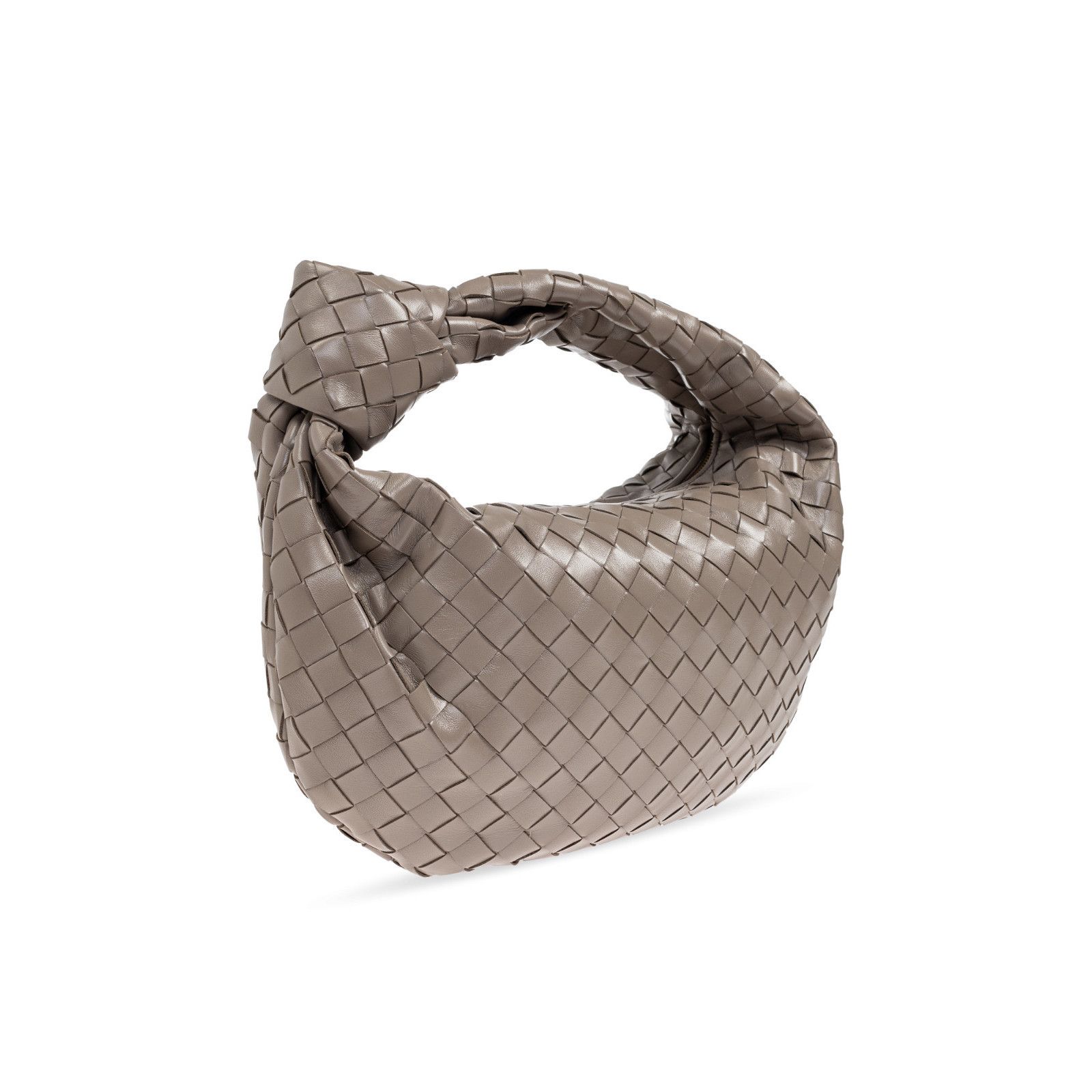 Bottega Veneta BOTTEGA VENETA Jodie Small $4200 Gray/Gold Leather Shoulder Size ONE SIZE - 3 Thumbnail