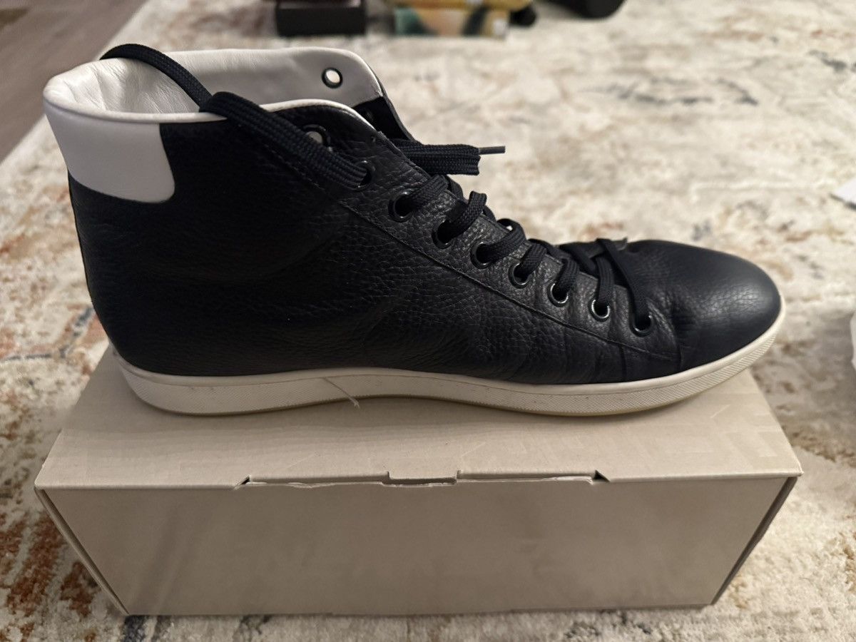 Louis Vuitton Louis Vuitton high top leather sneakers Size US 12 / EU 45 - 3 Thumbnail