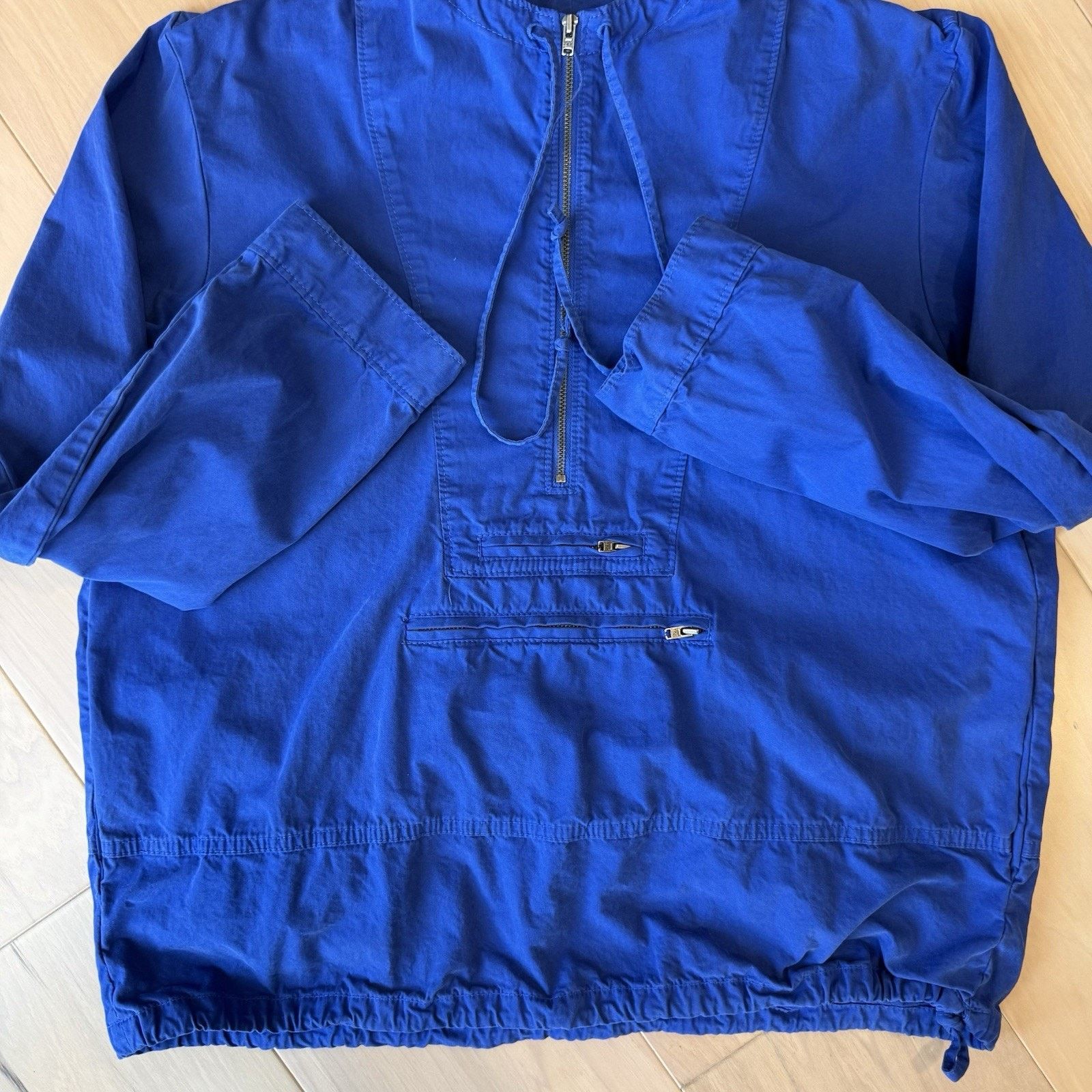 J.Crew J Crew Anorak Small Blue 1/2 Zip Cotton Pullover Heritage Size US S / EU 44-46 / 1 - 6 Thumbnail