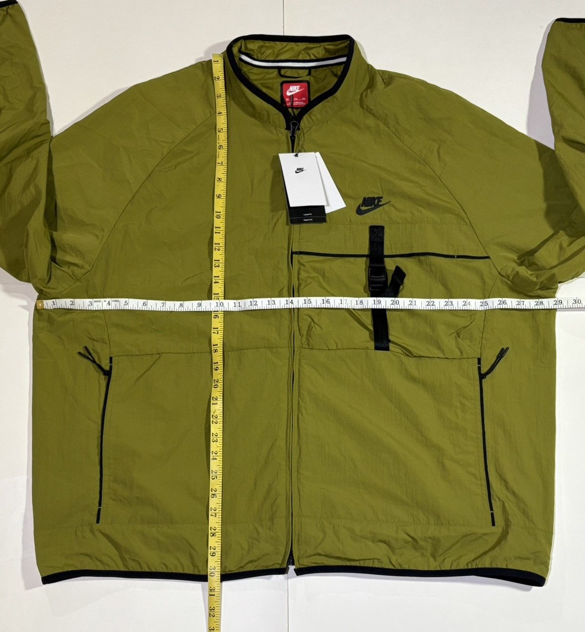 Nike Nike Tech Men’s Woven Jacket FZ0750-307 size 2XL Size US XXL / EU 58 / 5 - 13 Thumbnail