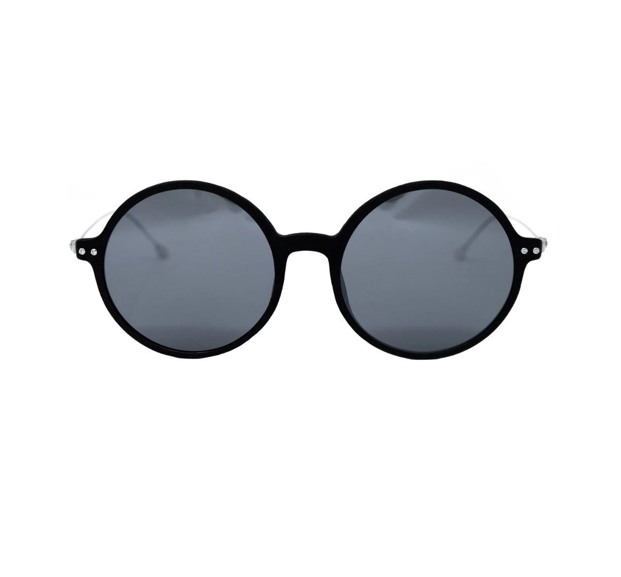 Ann Demeulemeester Ann Demeulemeester Sunglasses Round Black and Grey Size ONE SIZE - 2 Thumbnail