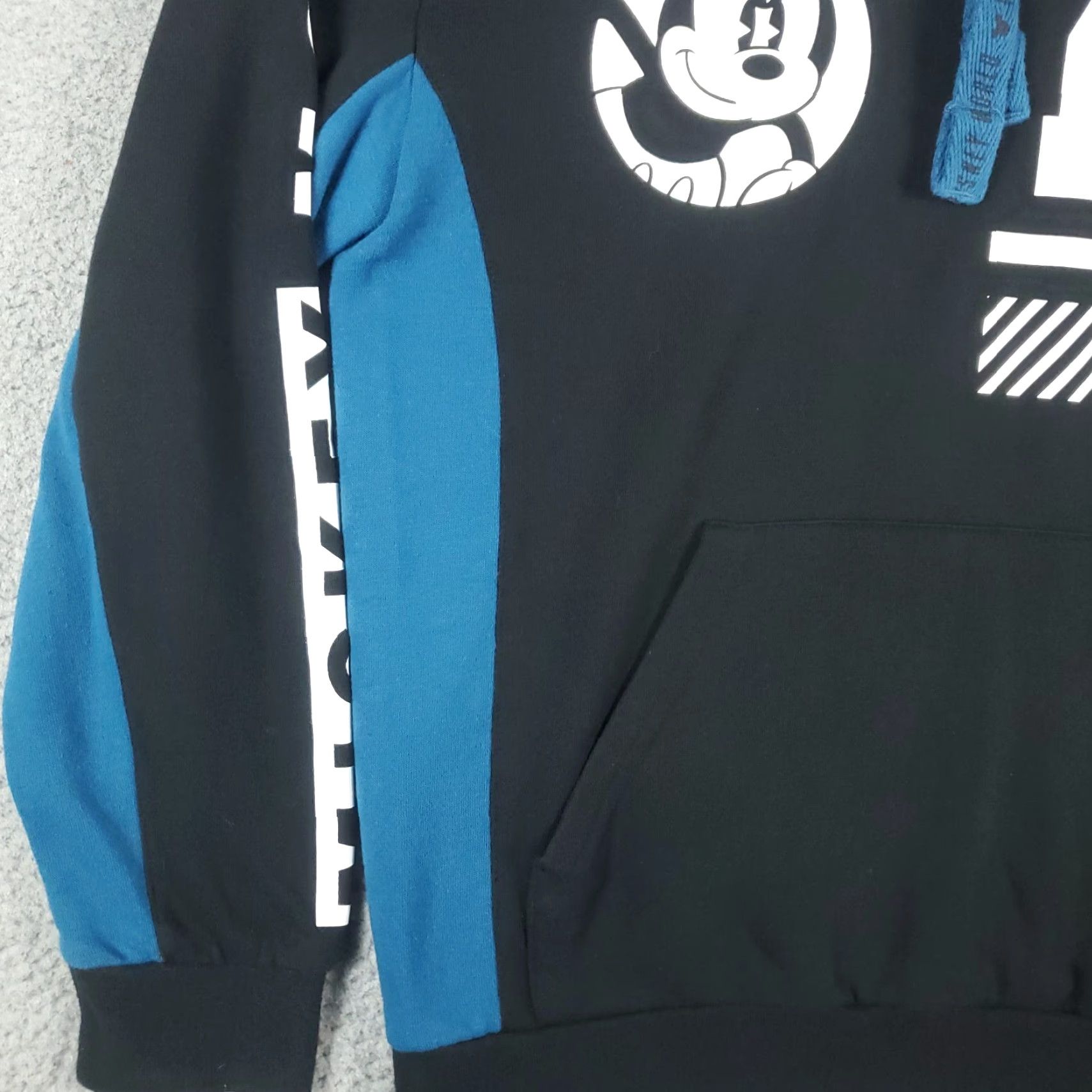 Disney VINTAGE Disney Mickey Mouse Pullover Hoodie Men Small Black Fleece Sweatshirt Logo Classic Size US S / EU 44-46 / 1 - 4 Thumbnail