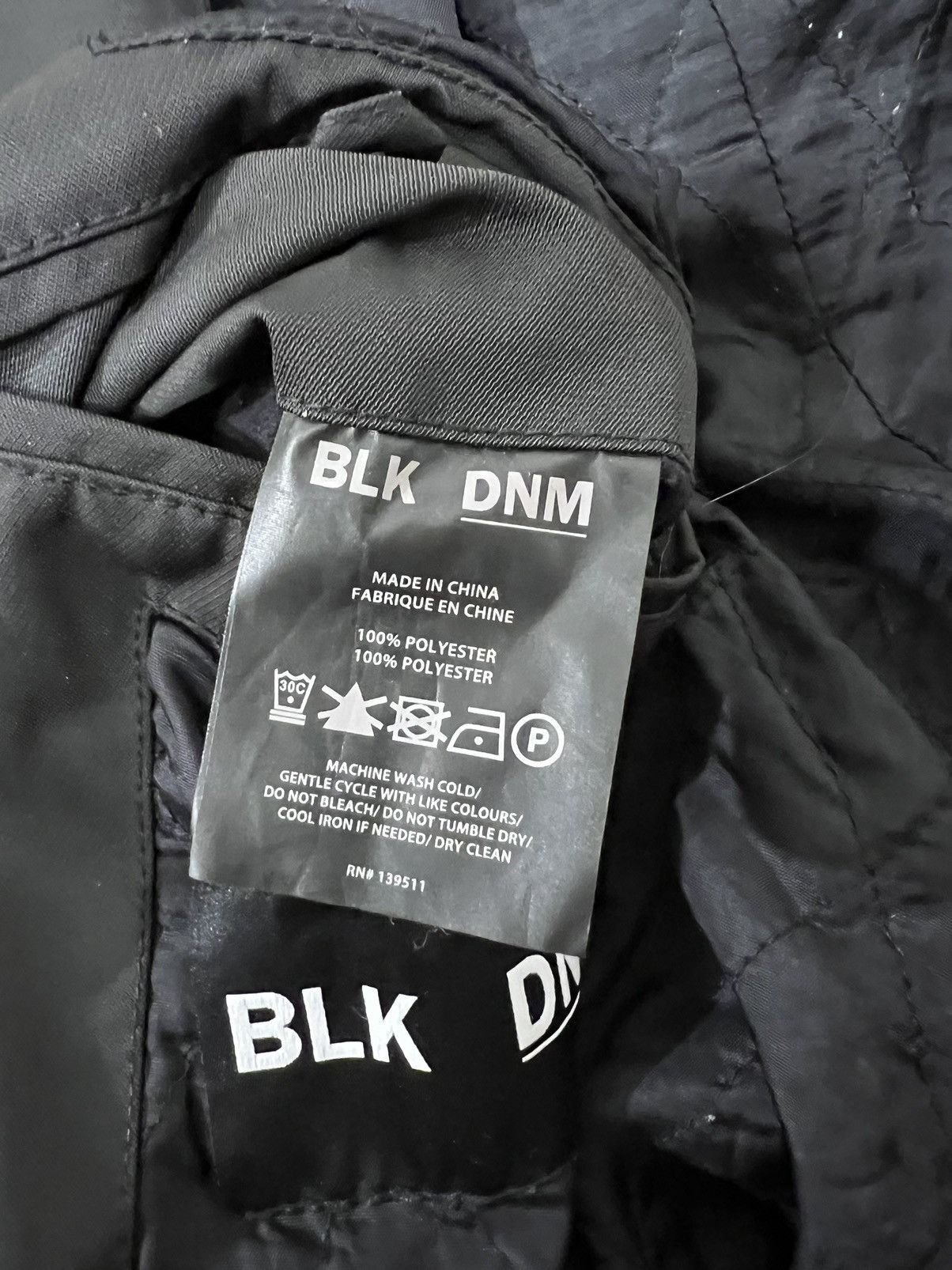 Blk Dnm Blk dnm polyester biker jacket Size US M / EU 48-50 / 2 - 4 Thumbnail