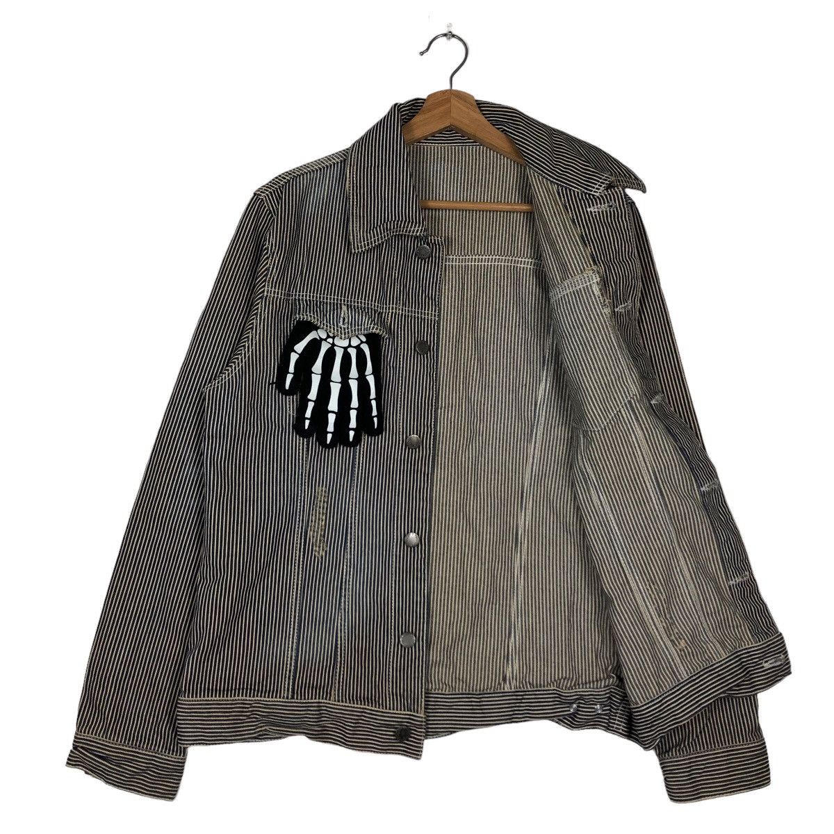 Vintage 90’s VINTAGE HIKORY CHORE JACKET UNION MADE INSPIRE KAPITAL Size US M / EU 48-50 / 2 - 9 Thumbnail