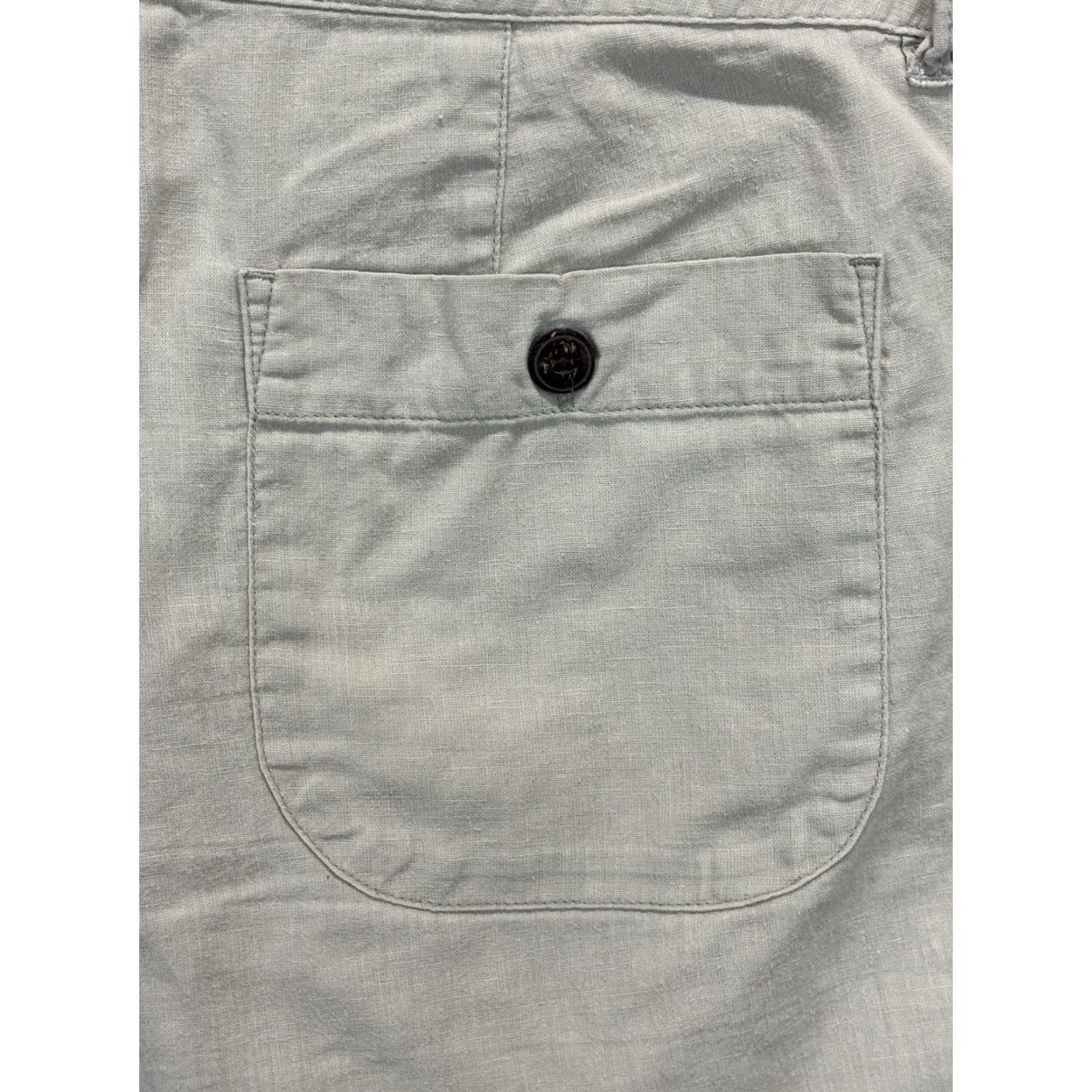 Patagonia Patagonia Island Hemp Shorts Womens 10 Organic Cotton Pumice Cuffed 5” Inseam Size 32" / US 10 / IT 46 - 4 Thumbnail