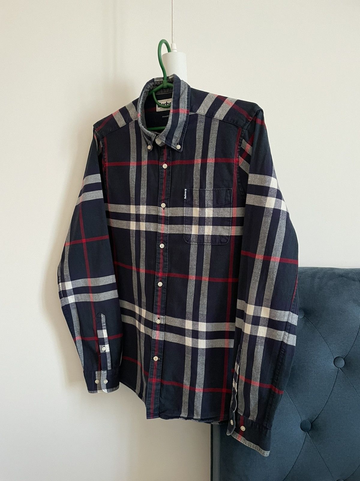 Barbour Barbour Nova Check International Shirt Button Up RARE Size US M / EU 48-50 / 2 - 2 Thumbnail