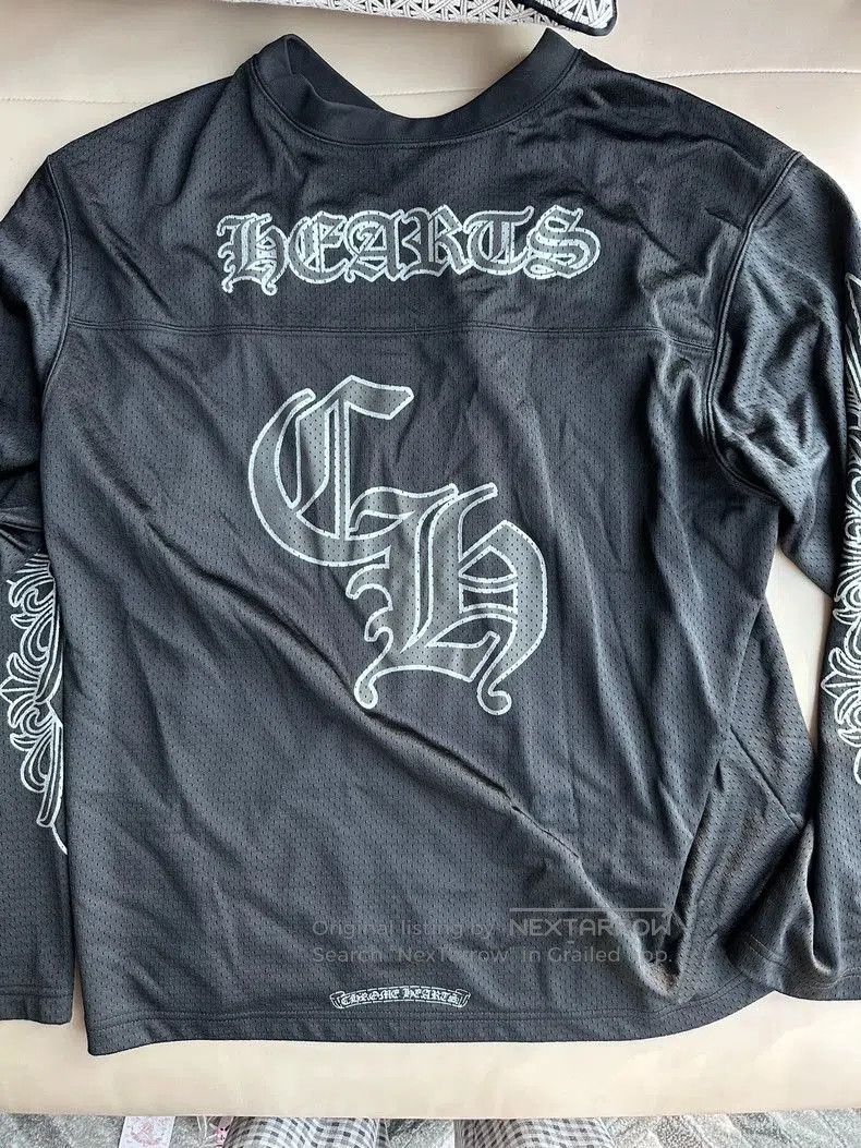 Chrome Hearts Chrome Hearts Black Long Sleeve Hockey Jersey. Size US XL / EU 56 / 4 - 2 Thumbnail