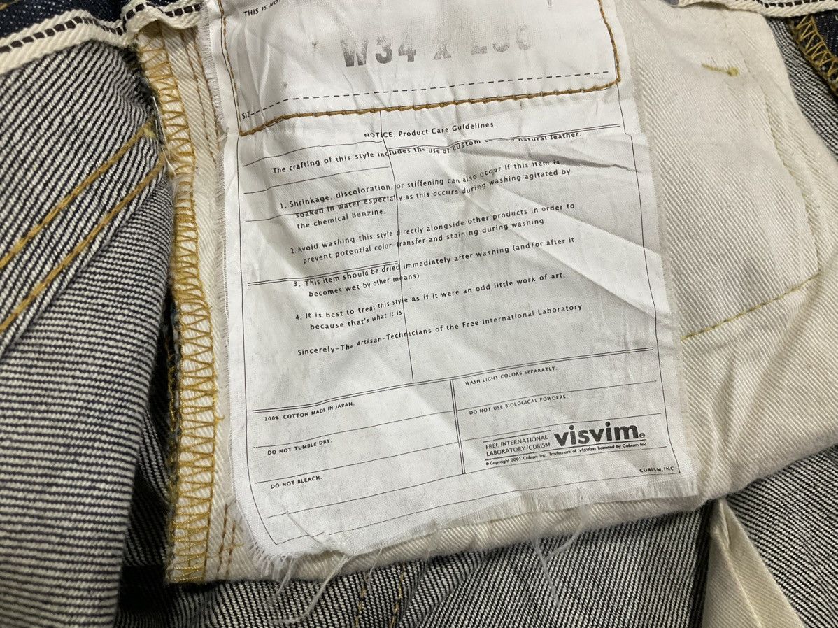 Japanese Brand × Visvim 🔥Rare Visvim Fluxus Denim Faded Size US 32 / EU 48 - 18 Thumbnail