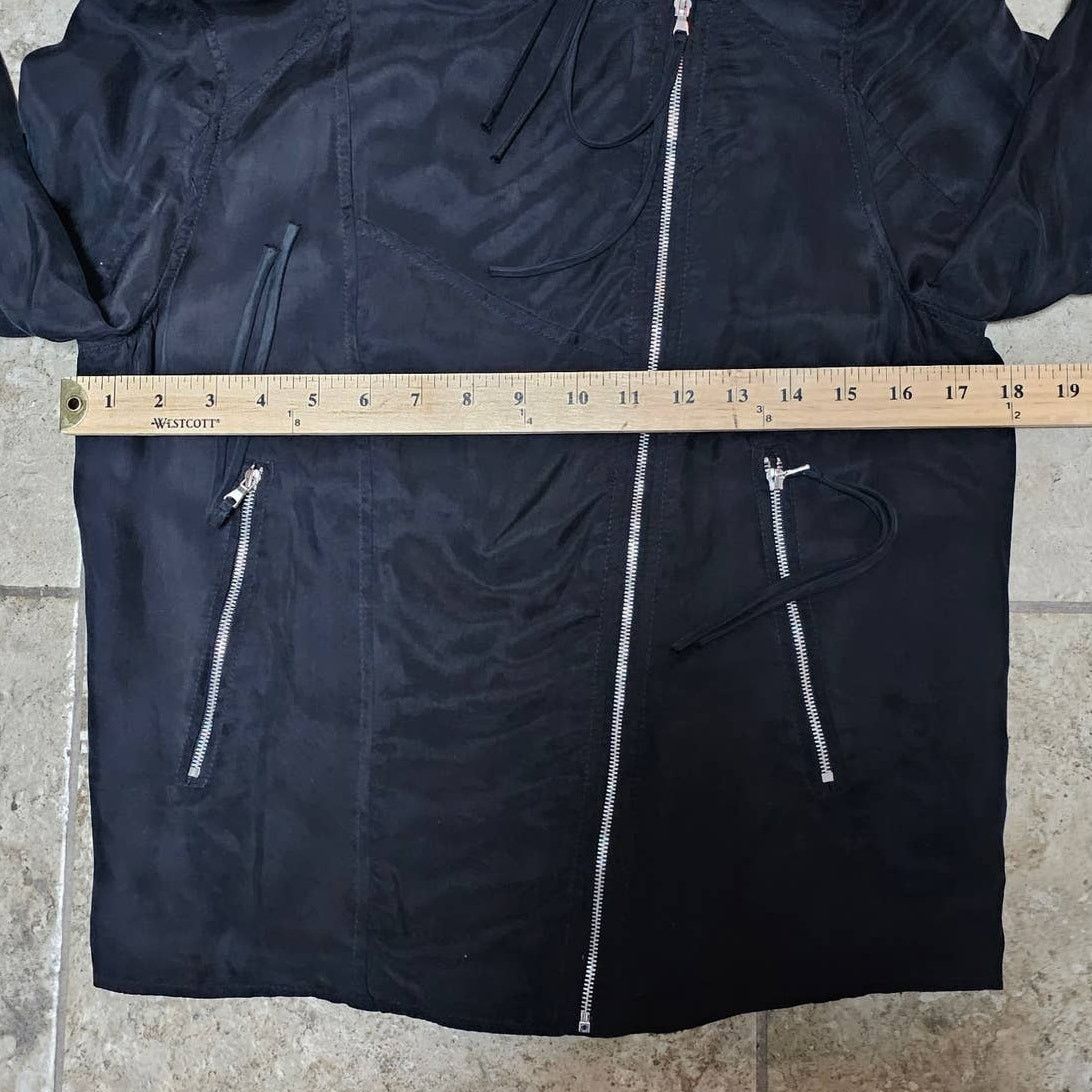 BLANKNYC BlankNYC Silky Lightweight Moto Jacket Black Size Small Size S / US 4 / IT 40 - 10 Thumbnail