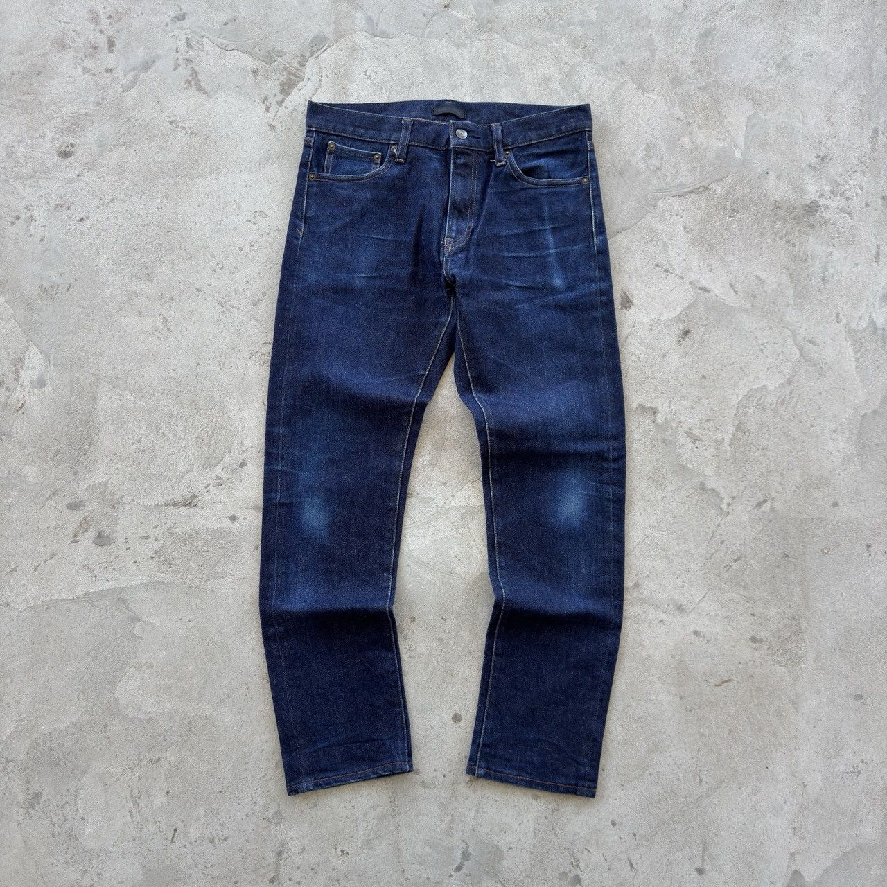 Uniqlo Uniqlo Selvedge Slim Fit Indigo Denim Jeans Size 32 Size US 32 / EU 48 - 1 Thumbnail
