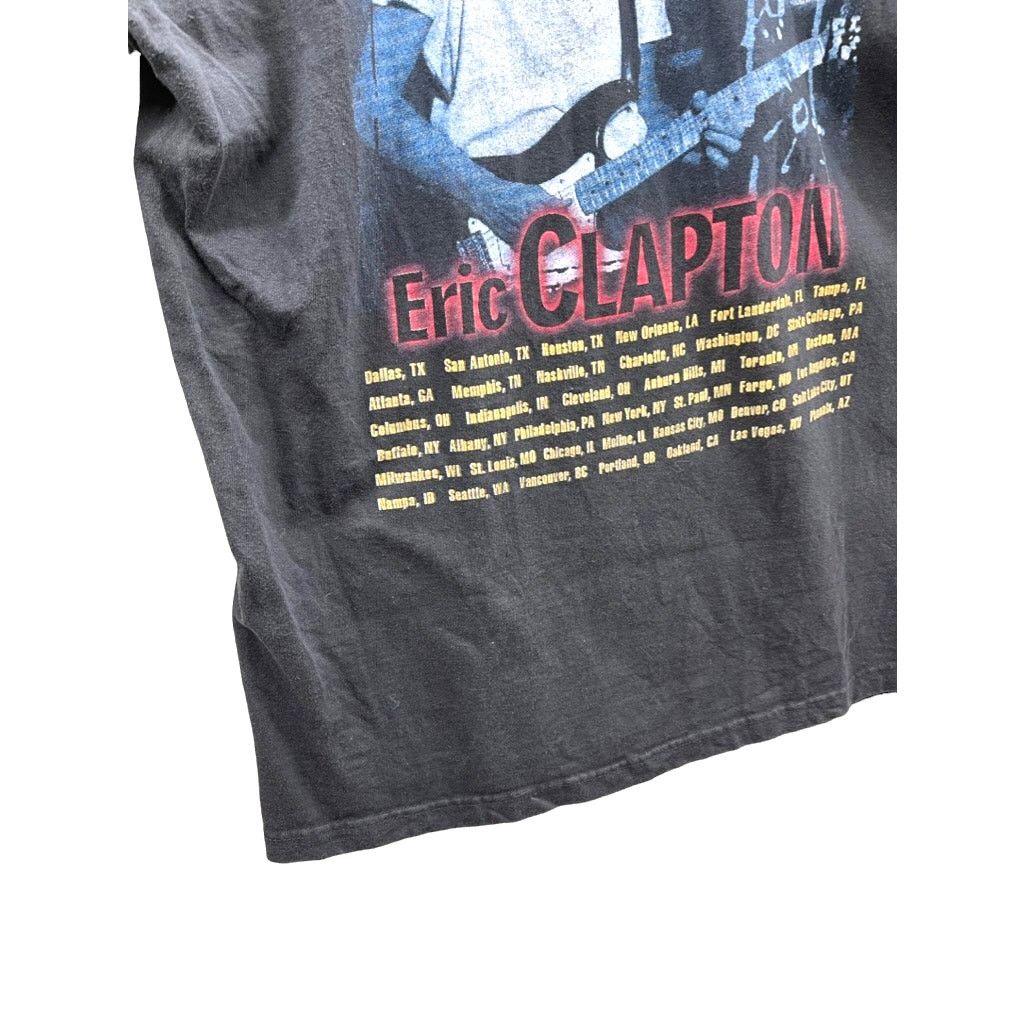 Band Tees × Rap Tees × Vintage Vintage 2000's Eric Clapton Tour Graphic Tee Size US L / EU 52-54 / 3 - 5 Thumbnail