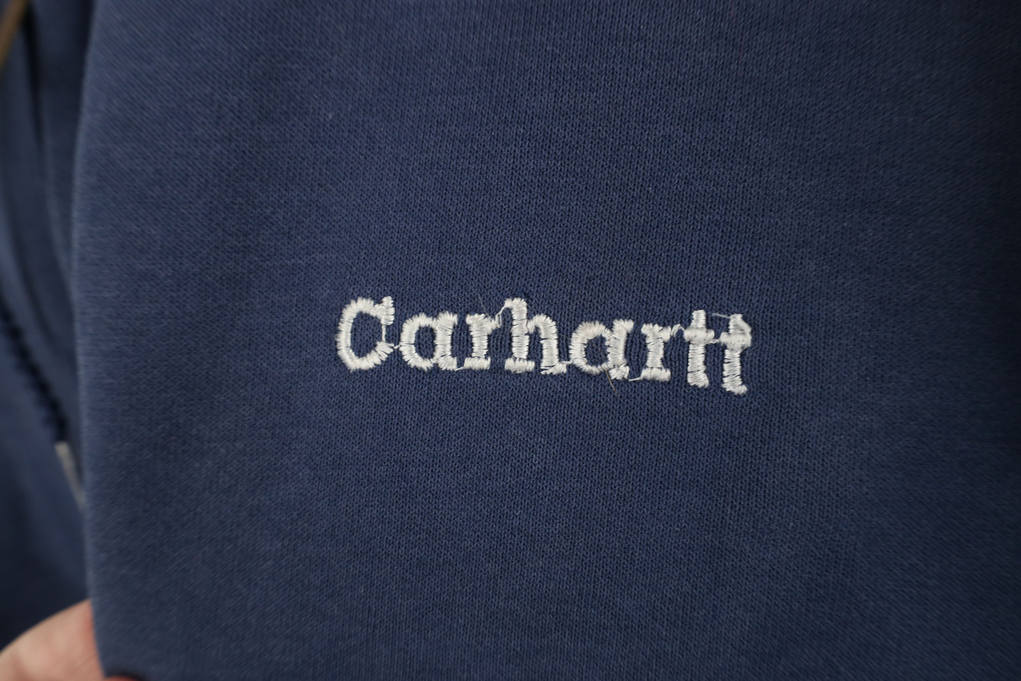 Carhartt × Vintage Vintage Carhartt Spell Out Full Zip Hoodie Sweatshirt Size US XXL / EU 58 / 5 - 4 Thumbnail