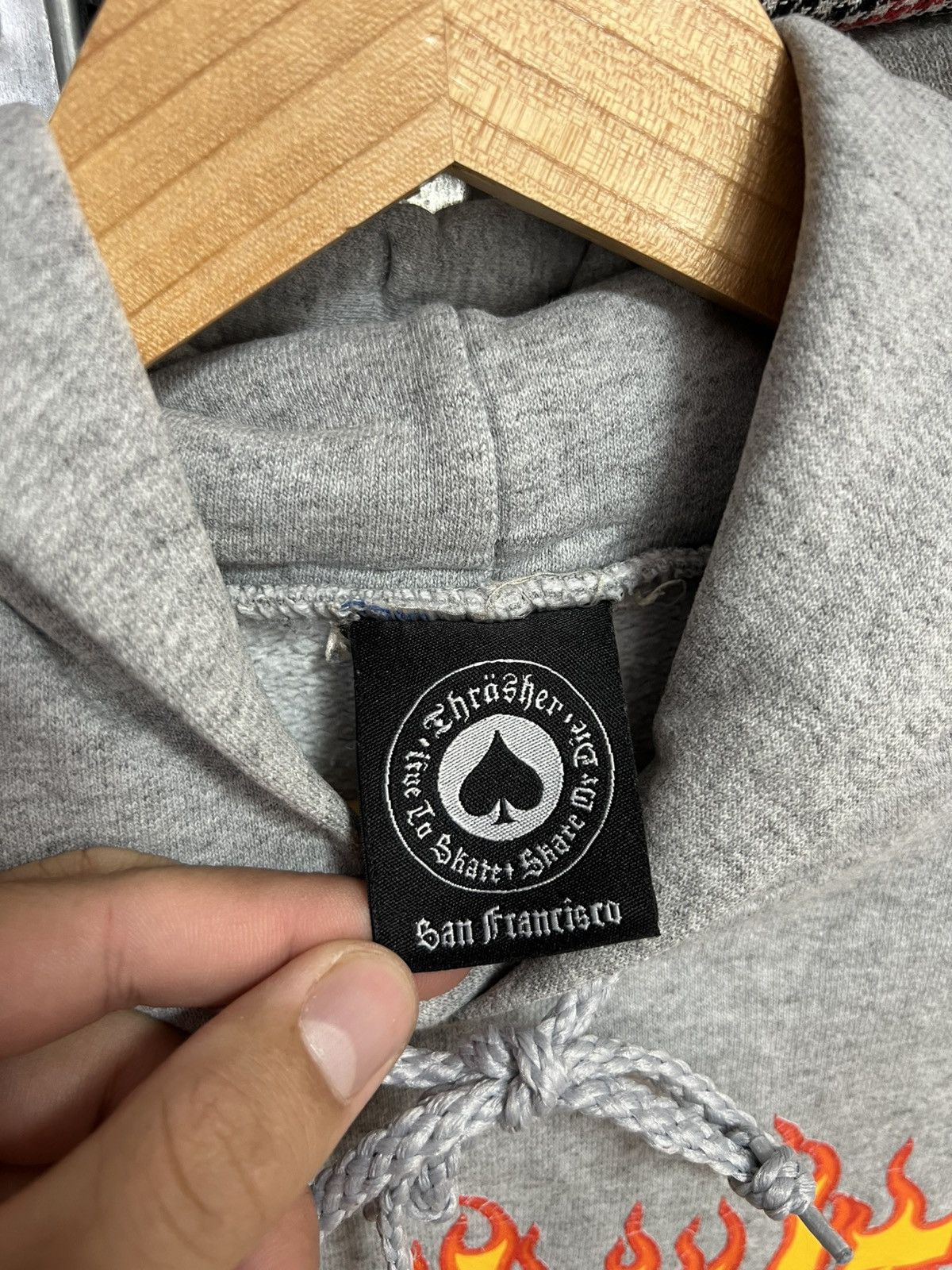 Thrasher Thrasher Magazine Hoodie L Skateboarding Pullover Flames Size US L / EU 52-54 / 3 - 4 Thumbnail