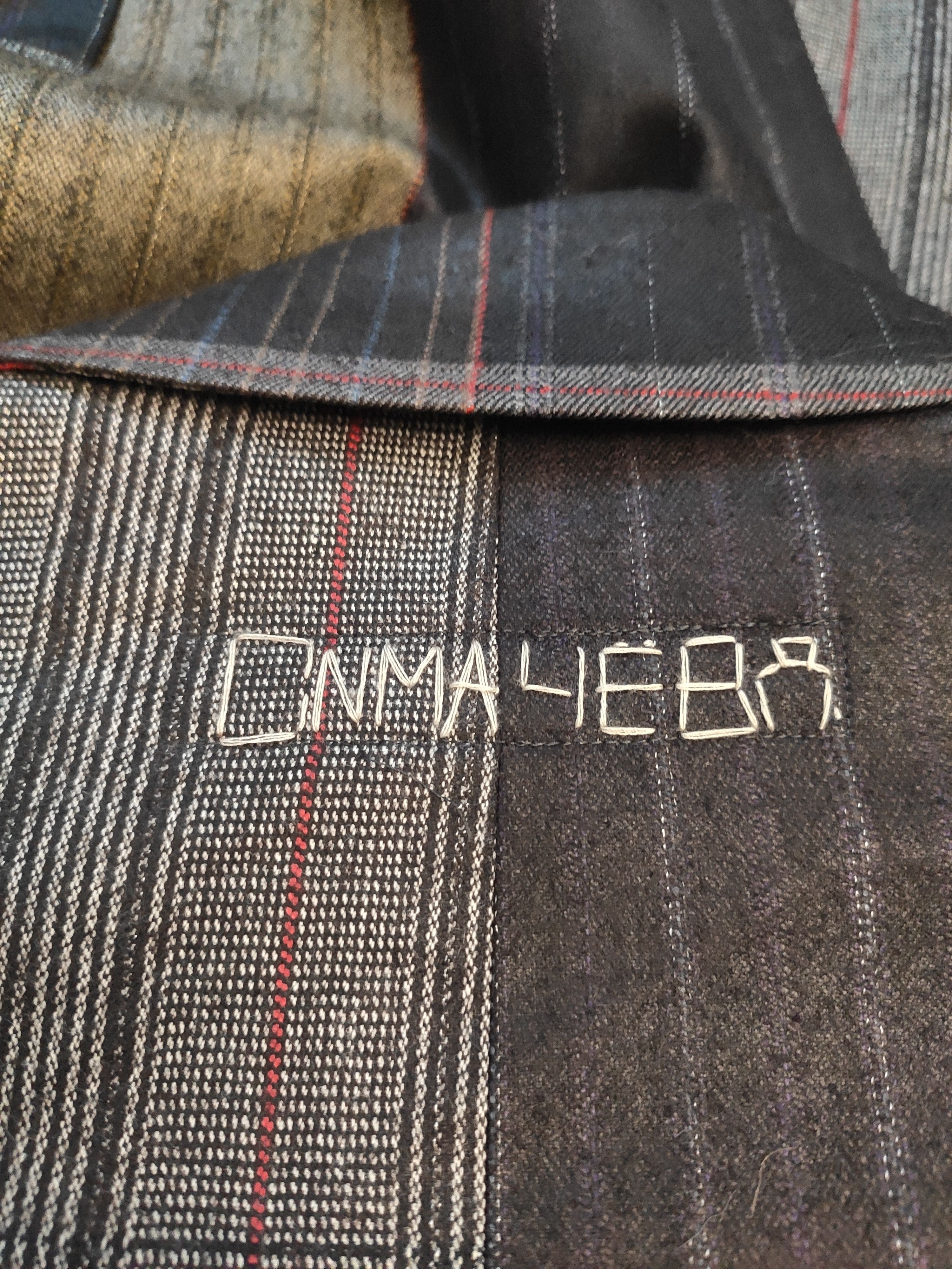 Denis Simachev NEW Color block breasted coat.Like Jean-Paul Gaultier Size US L / EU 52-54 / 3 - 6 Thumbnail