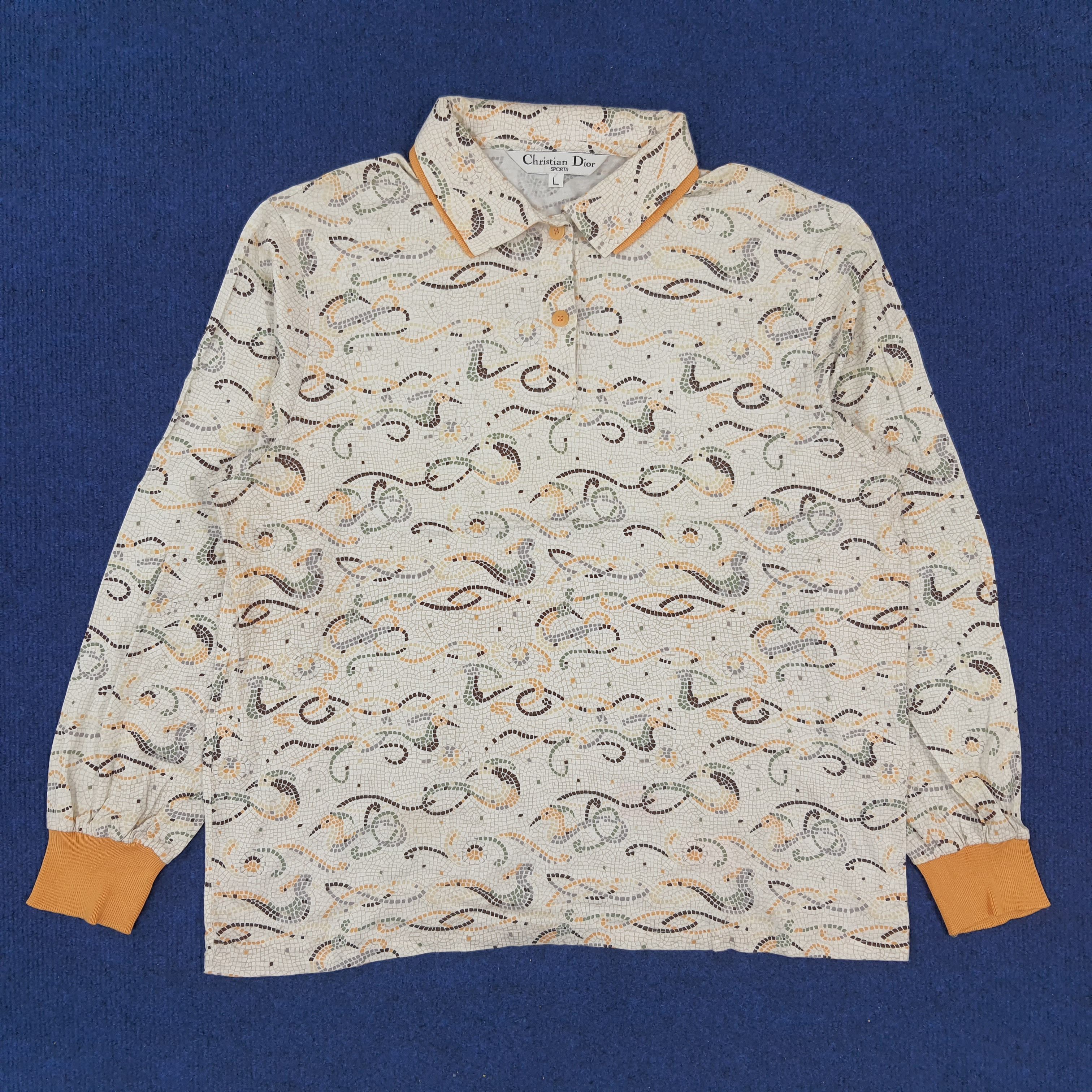 Christian Dior Monsieur × Vintage Vintage Christian Dior Sports Polo Shirt Size M / US 6-8 / IT 42-44 - 1 Thumbnail