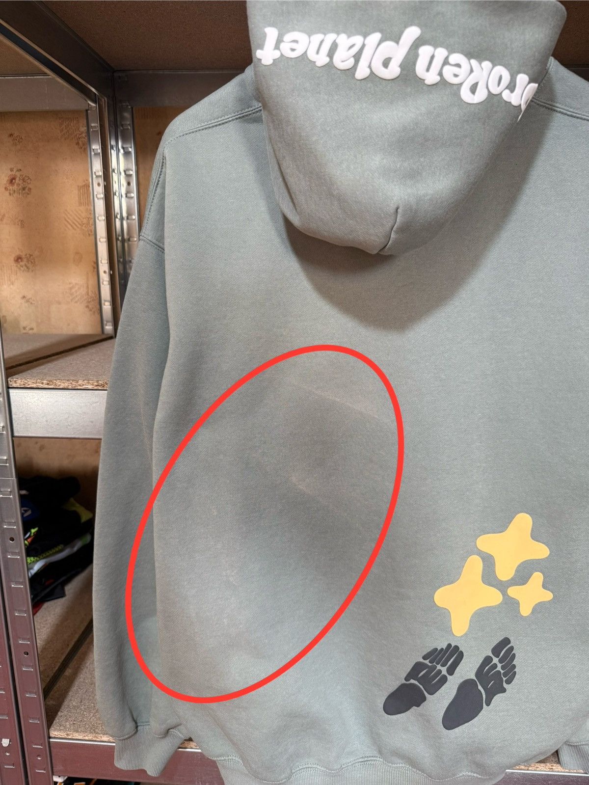 Broken Planet × Designer Rare Broken Planet Space Trails Rap Hoodie Y2K Hype Size US XL / EU 56 / 4 - 15 Thumbnail