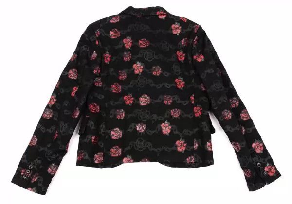 Comme des Garcons Comme des Garcons Rose chain suit jacket Size S / US 4 / IT 40 - 6 Thumbnail