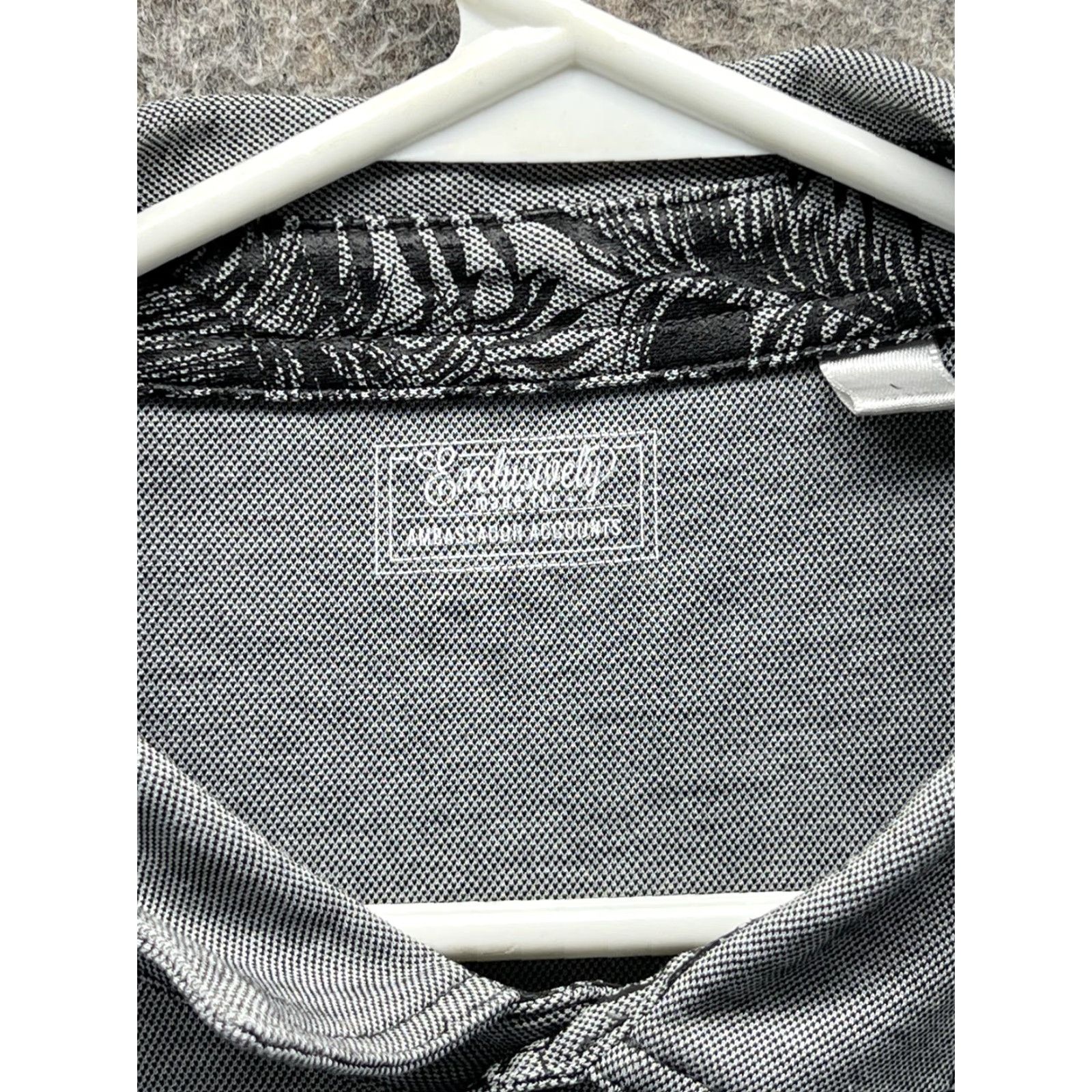 Vintage Exclusively Polo Shirt Mens Large Gray Solid Pocket Pima Cotton Knit Casual Size US L / EU 52-54 / 3 - 6 Thumbnail