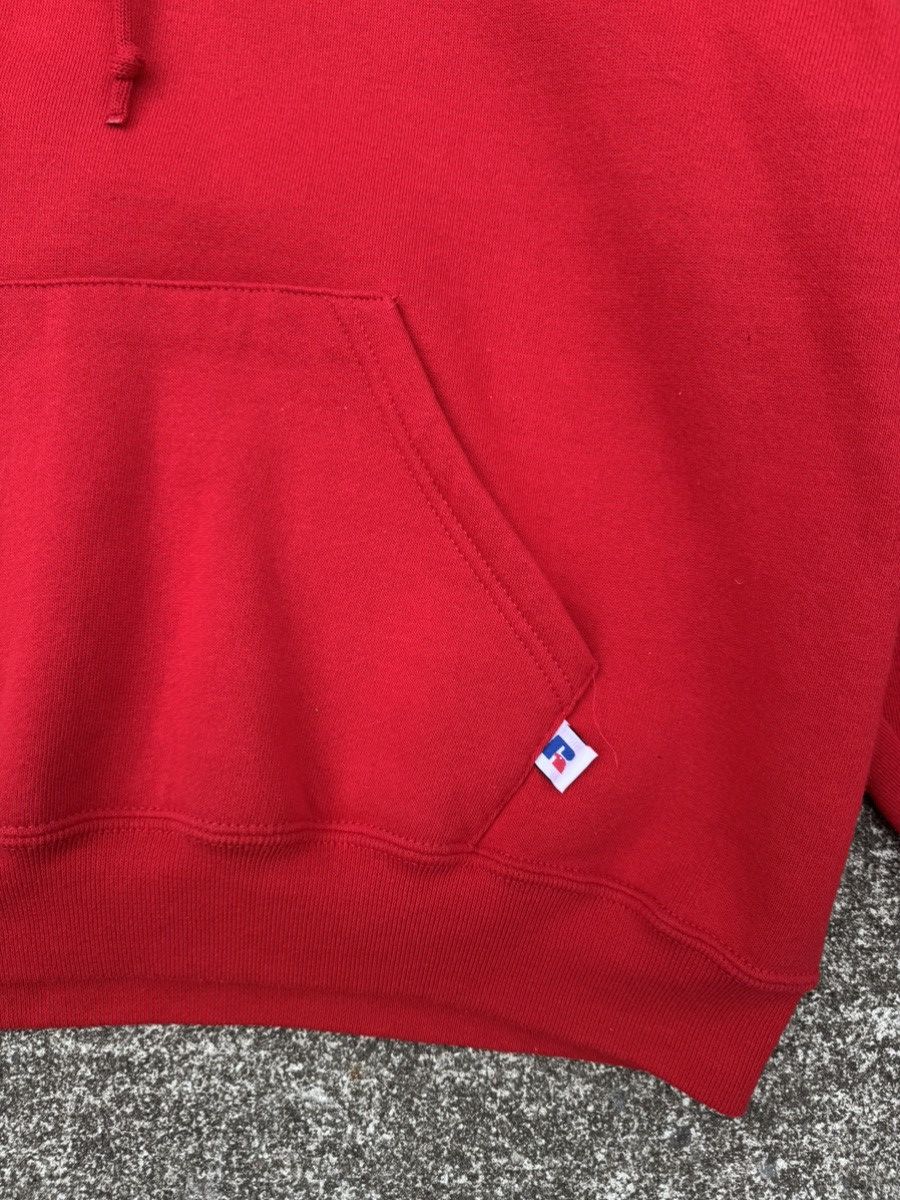 Russell Athletic × Vintage Vintage Russell Athletic Blank Hoodie Red Size US L / EU 52-54 / 3 - 2 Thumbnail