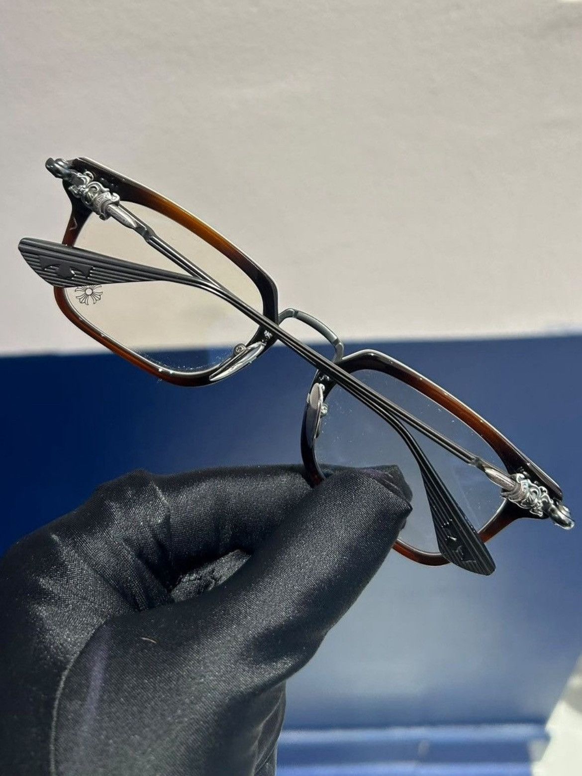 Chrome Hearts Chrome Hearts FISH MITTEN Glasses | Grailed