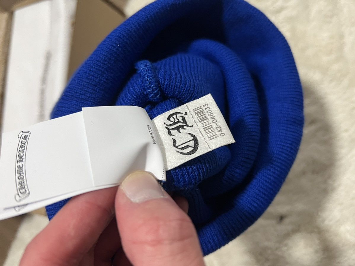Chrome Hearts Chrome Hearts Blue CH Beanie - Brand New Size ONE SIZE - 4 Thumbnail