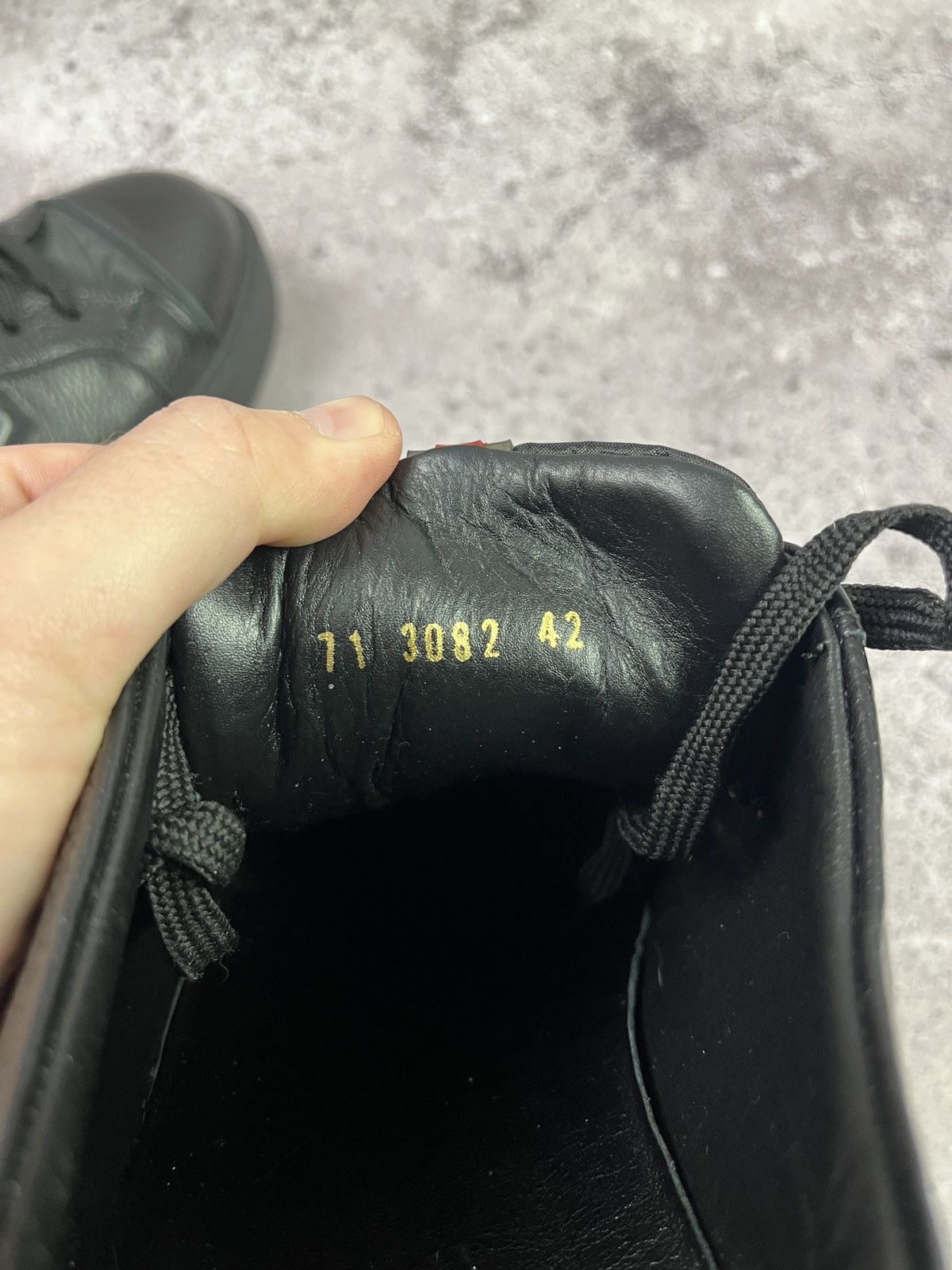 Prada Prada Milano Black Leather Platform Sneakers DesignerLuxury Size US 9 / EU 42 - 9 Thumbnail
