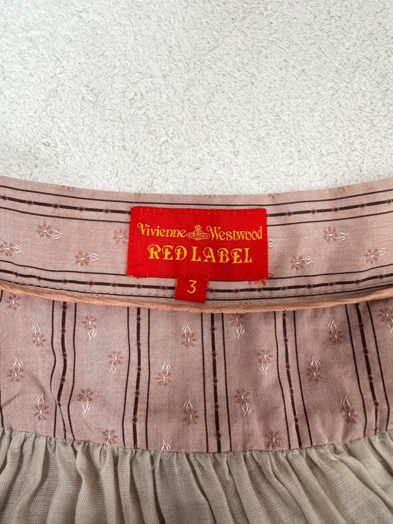 Vivienne Westwood Vivienne Westwood size3 Pink embroidered pleated skirt Size 25" / US 0 / IT 36 - 7 Thumbnail
