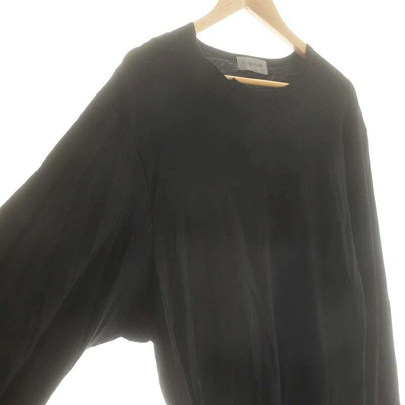 Yohji Yamamoto Yohji Yamamoto POUR HOMME Slit/Long T-shirt Size US L / EU 52-54 / 3 - 3 Thumbnail