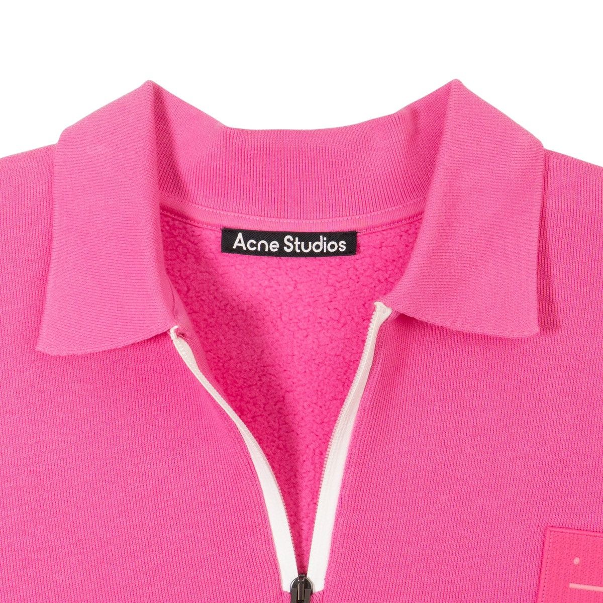 Acne Studios Acne Studios Quarter Zip Pink Sweater Size US M / EU 48-50 / 2 - 3 Thumbnail