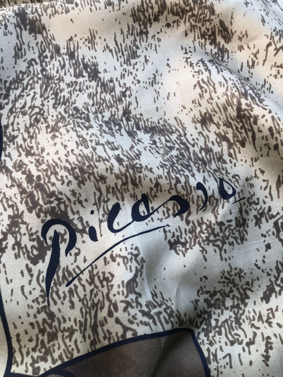 Arts & Science Vintage Picasso Silk Scarf Size ONE SIZE - 2 Thumbnail