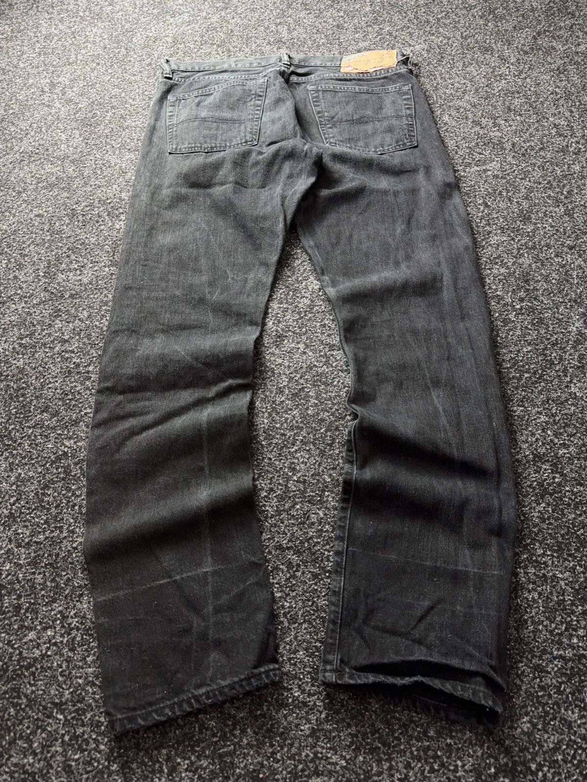 Denim & Supply Ralph Lauren 00s 🇺🇸 Ralph Lauren Denim Supply Black Slim Jeans Distressed Size US 34 / EU 50 - 14 Thumbnail