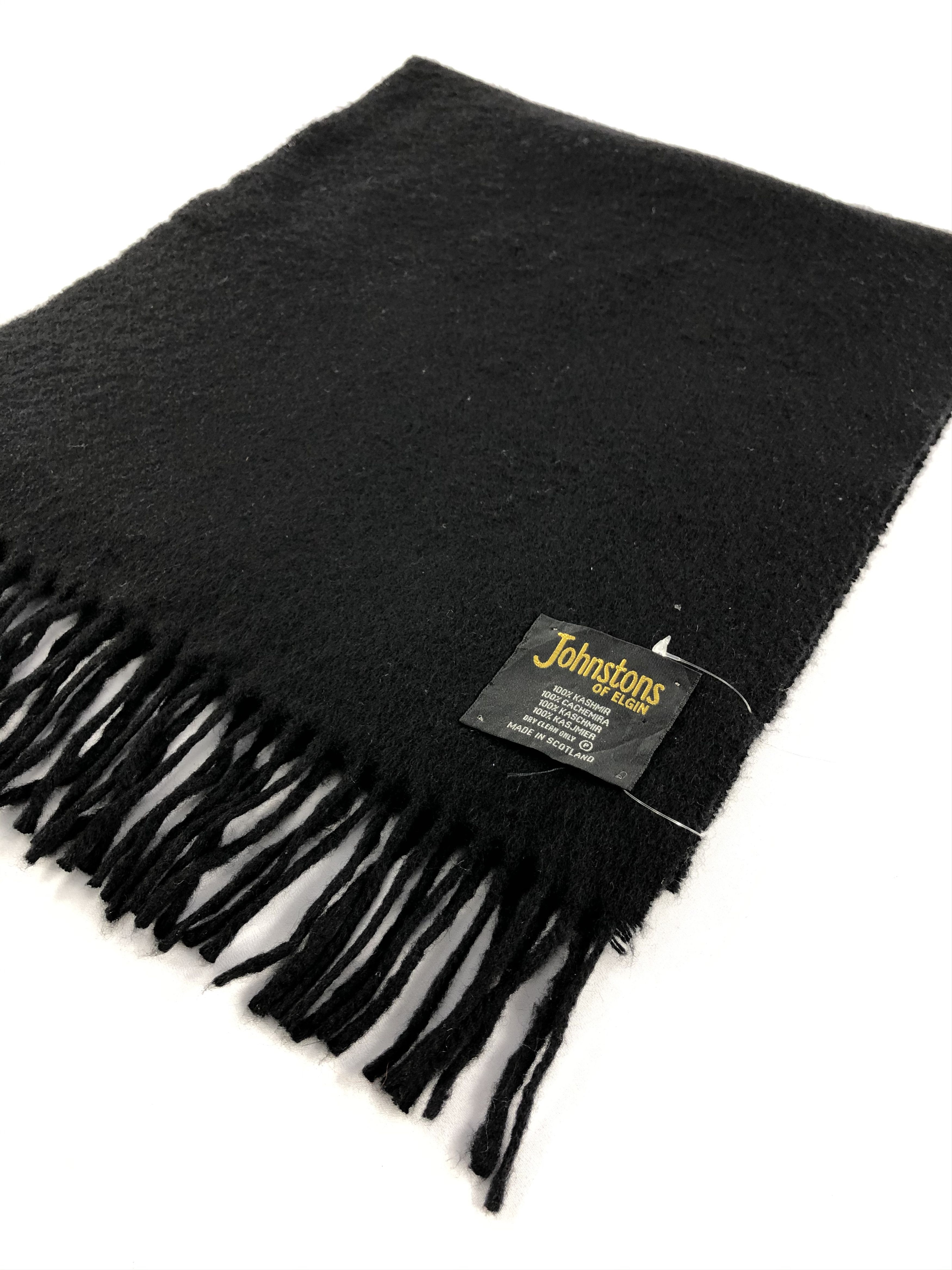 Johnstons Of Elgin Vintage Johnstons of Elgin Scarf/Muffler/Neckwear MF1694 Size ONE SIZE - 3 Thumbnail