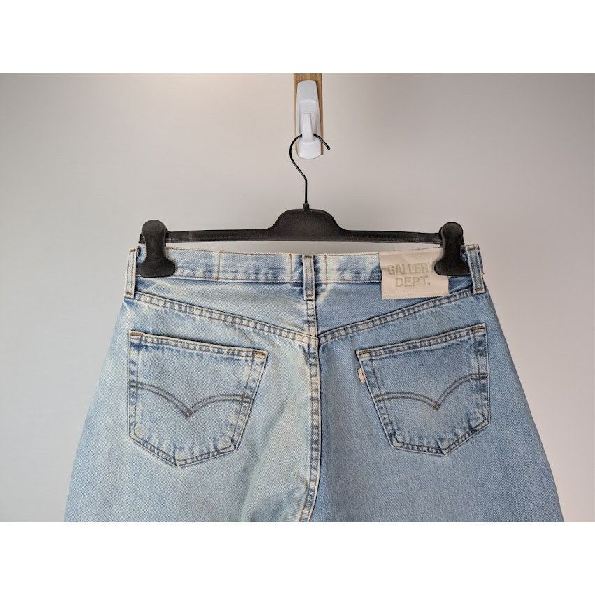 Gallery Dept. o1rshd1 Ken Panelled Denim Jeans in Indigo Blue Size US 32 / EU 48 - 12 Thumbnail