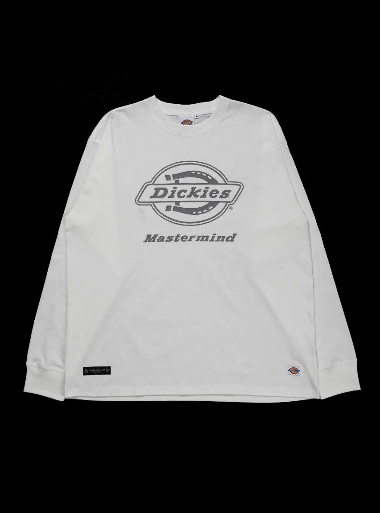 Dickies × Mastermind Japan Mastermind JAPAN x Dickies NIGHT CAMO LS TEE WHITE - New Size US L / EU 52-54 / 3 - 1 Thumbnail