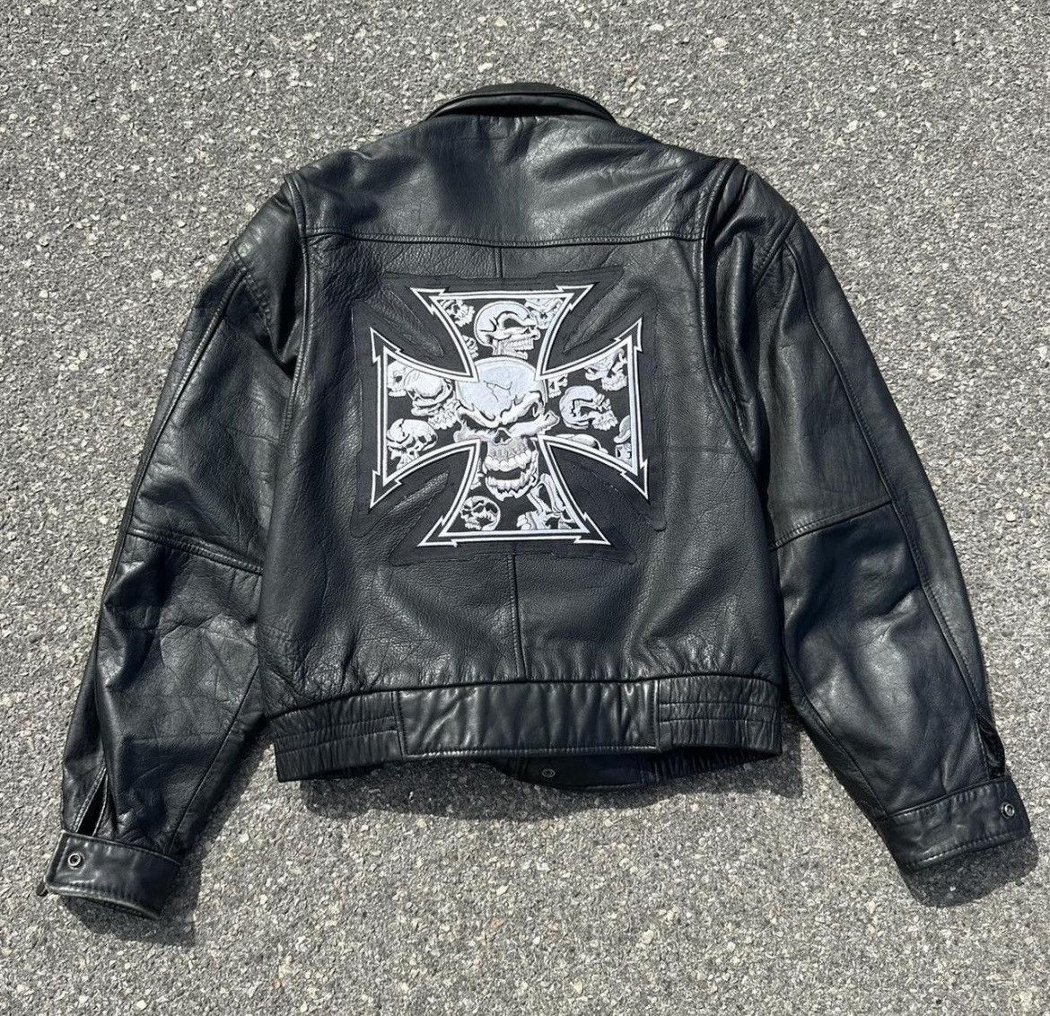 Other Y2K Punk Leather Jacket Size US M / EU 48-50 / 2 - 1 Thumbnail