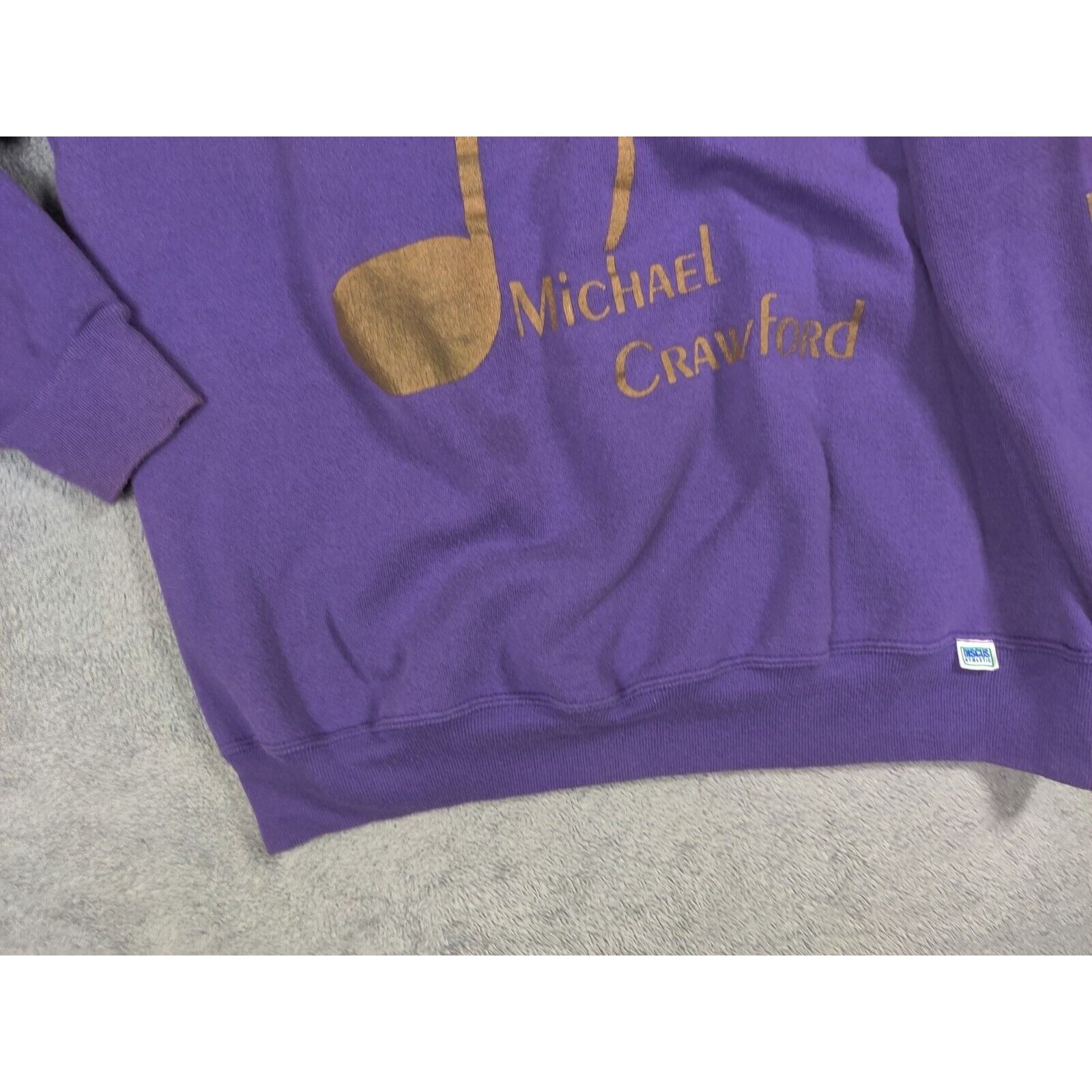 Other VINTAGE Michael Crawford Sweater Adult Mens Large Purple Size US L / EU 52-54 / 3 - 10 Thumbnail