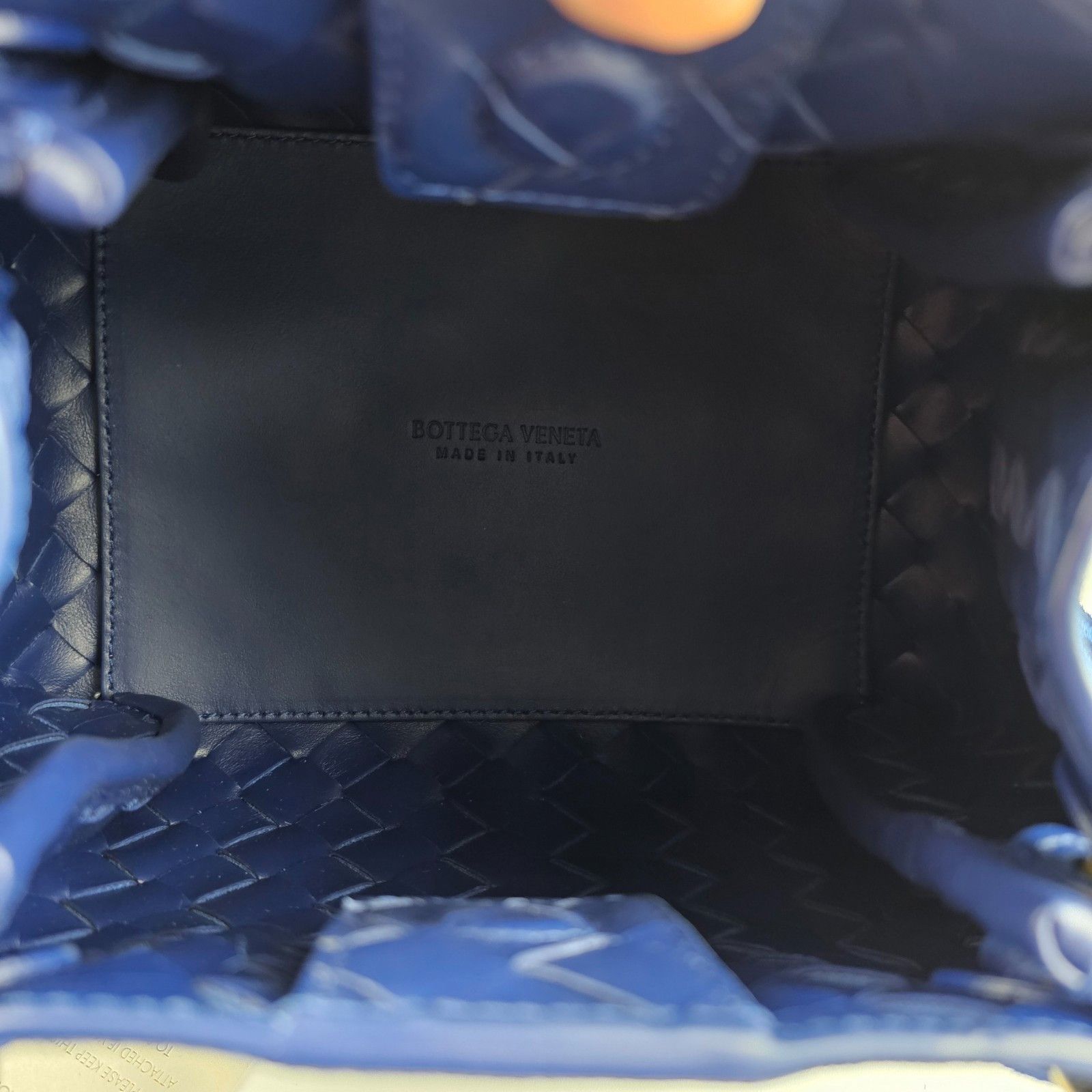 Bottega Veneta BOTTEGA VENETA Parachute Small $4500 Blue Royal Shoulder Bag Size ONE SIZE - 9 Thumbnail